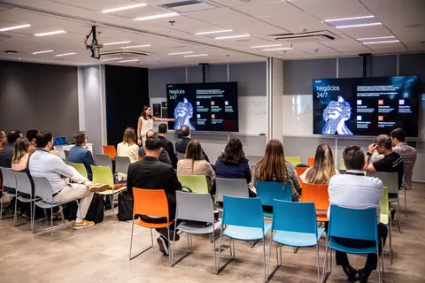 Conversas sobre inovação e o ecossistema de tecnologia