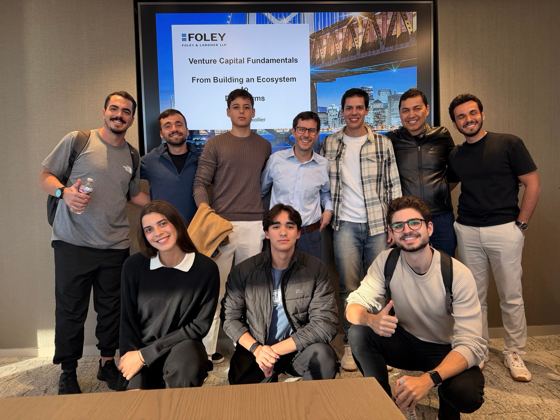 Conversa sobre venture capital na Foley