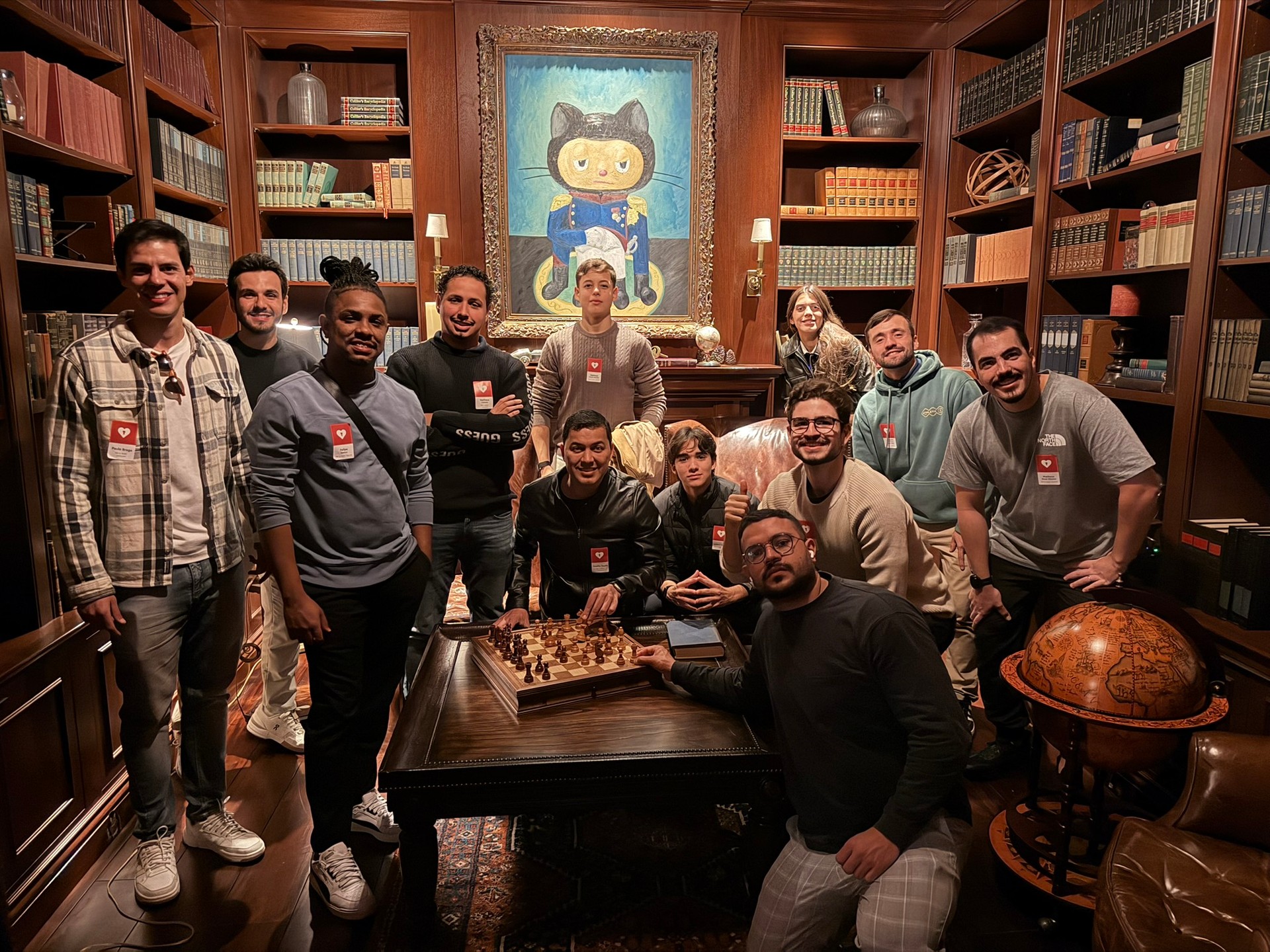 O grupo no GitHub