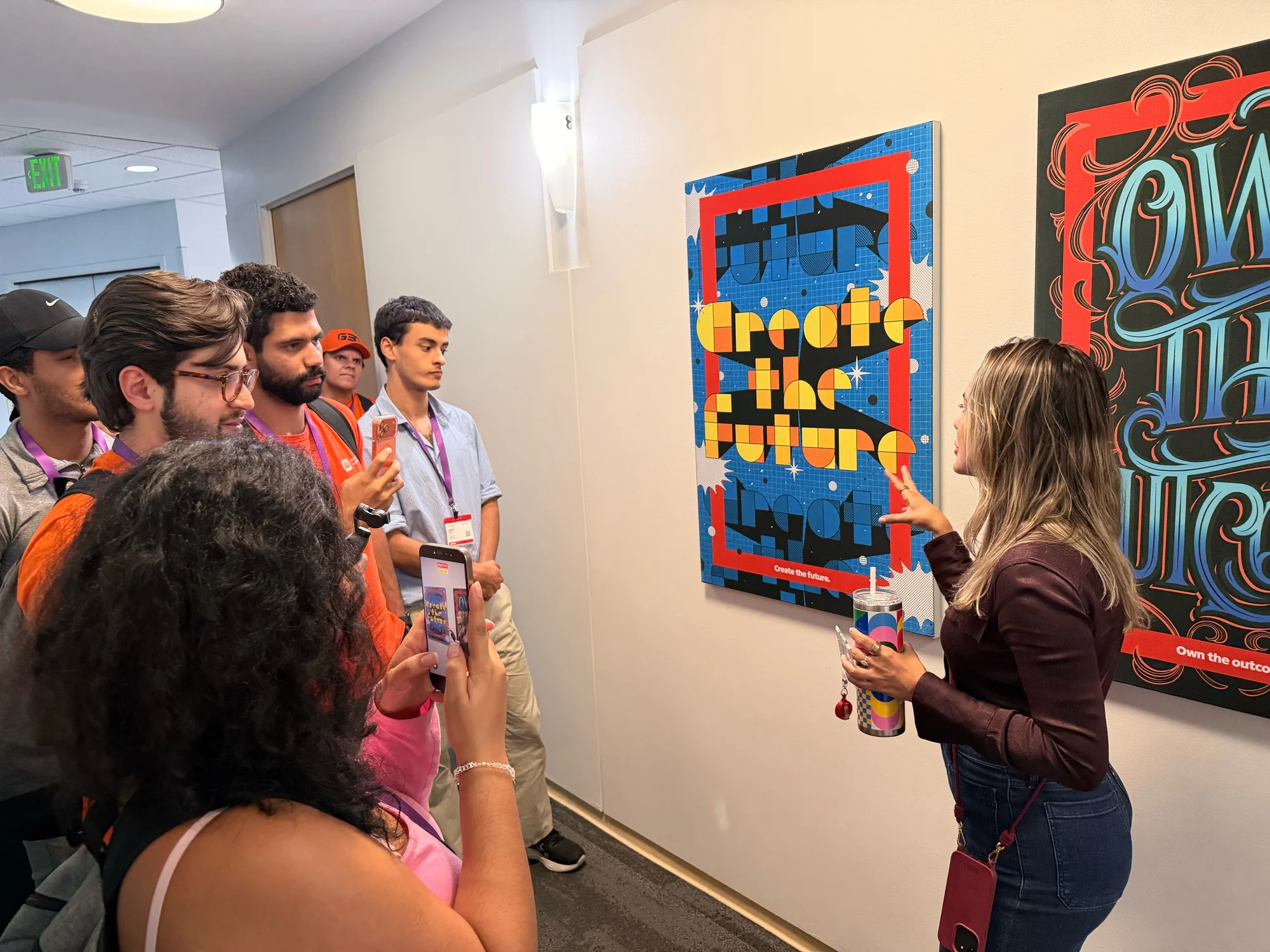 Registro 23 da visita à Adobe em San Jose