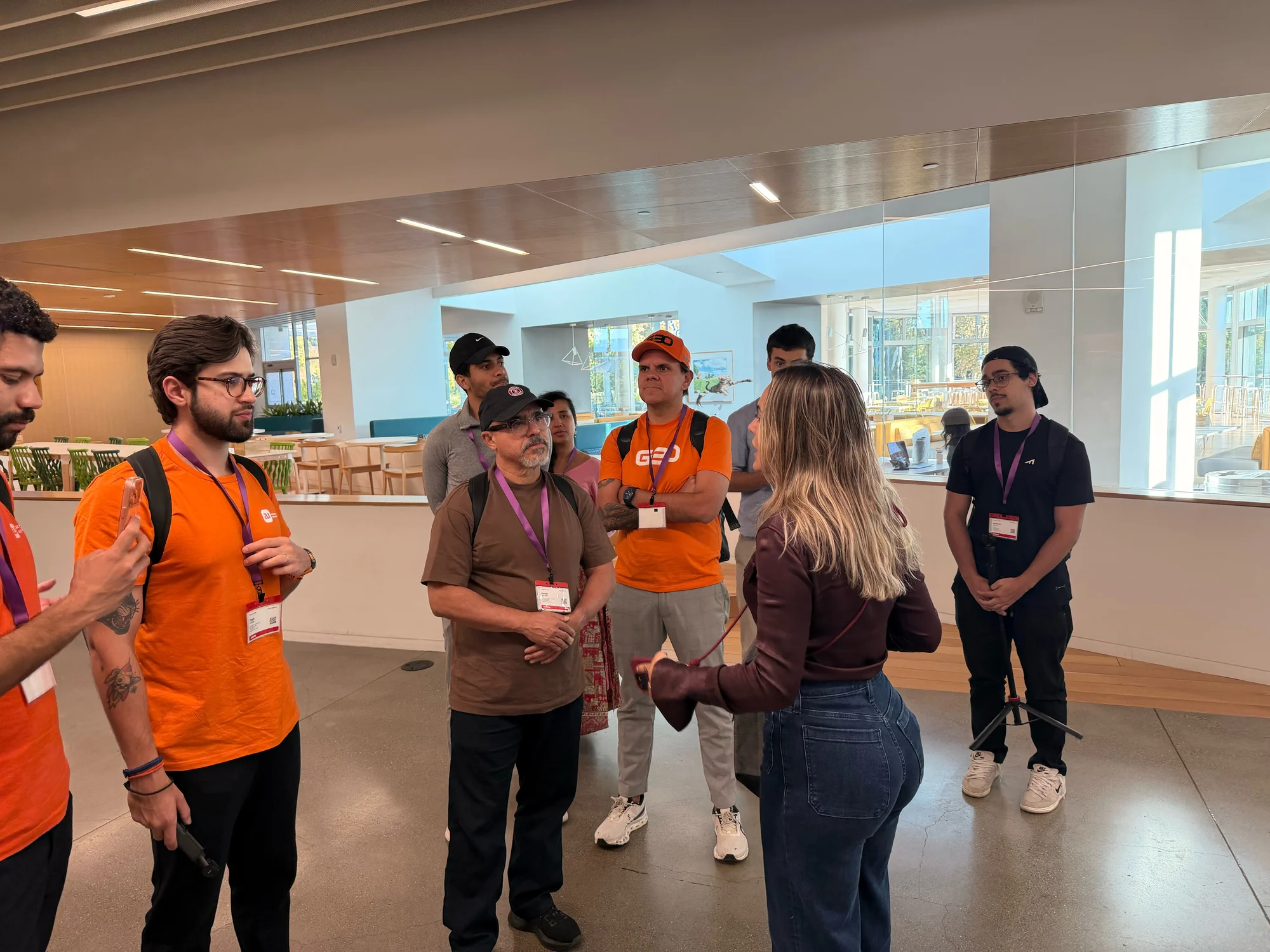 Registro 16 da visita à Adobe em San Jose