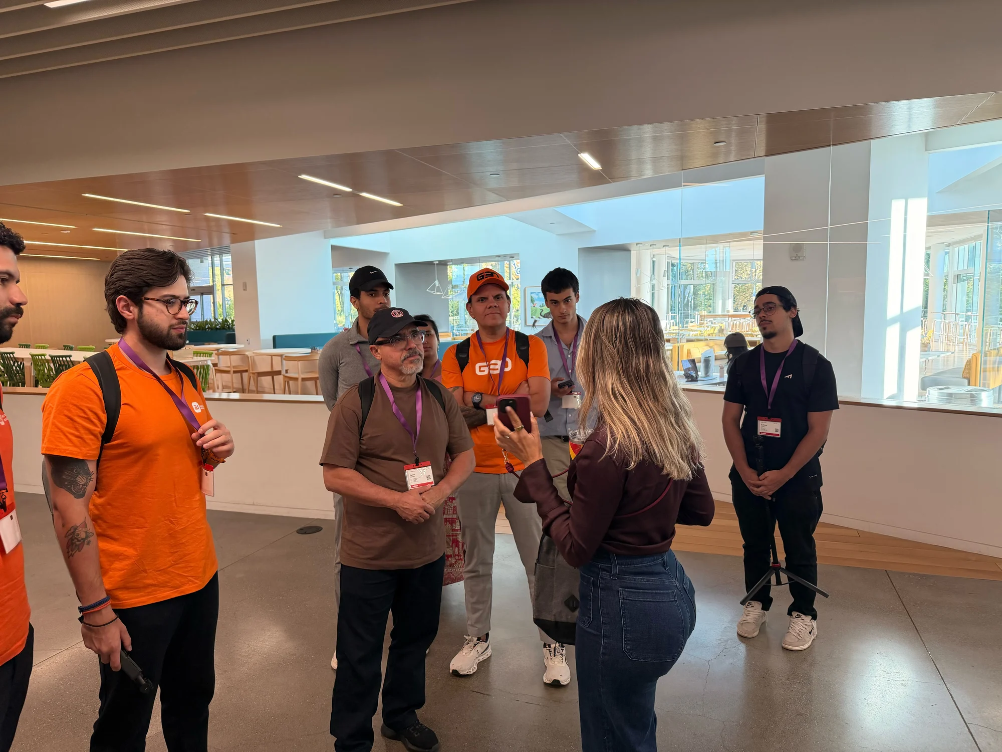 Registro 15 da visita à Adobe em San Jose