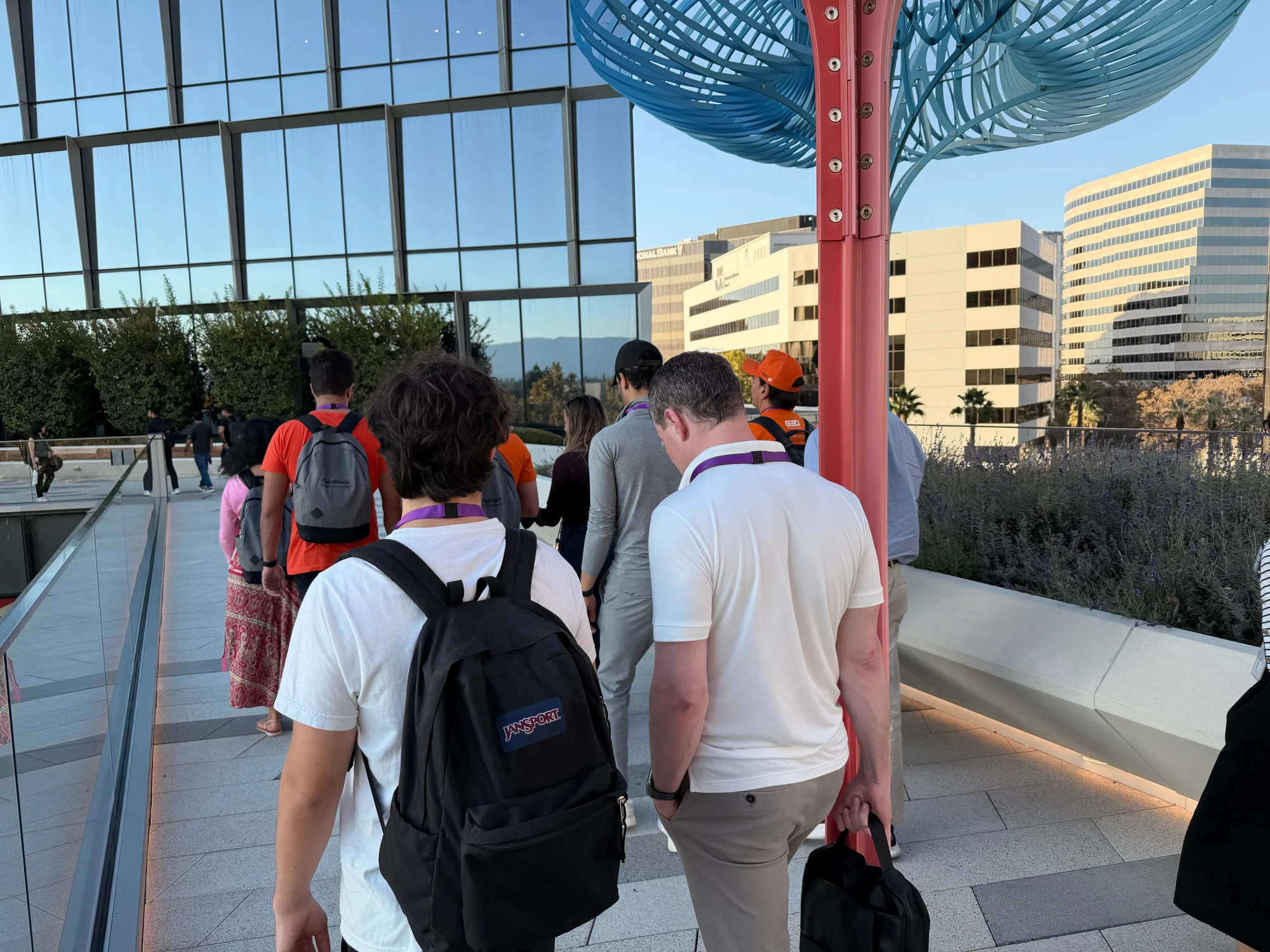 Registro 14 da visita à Adobe em San Jose