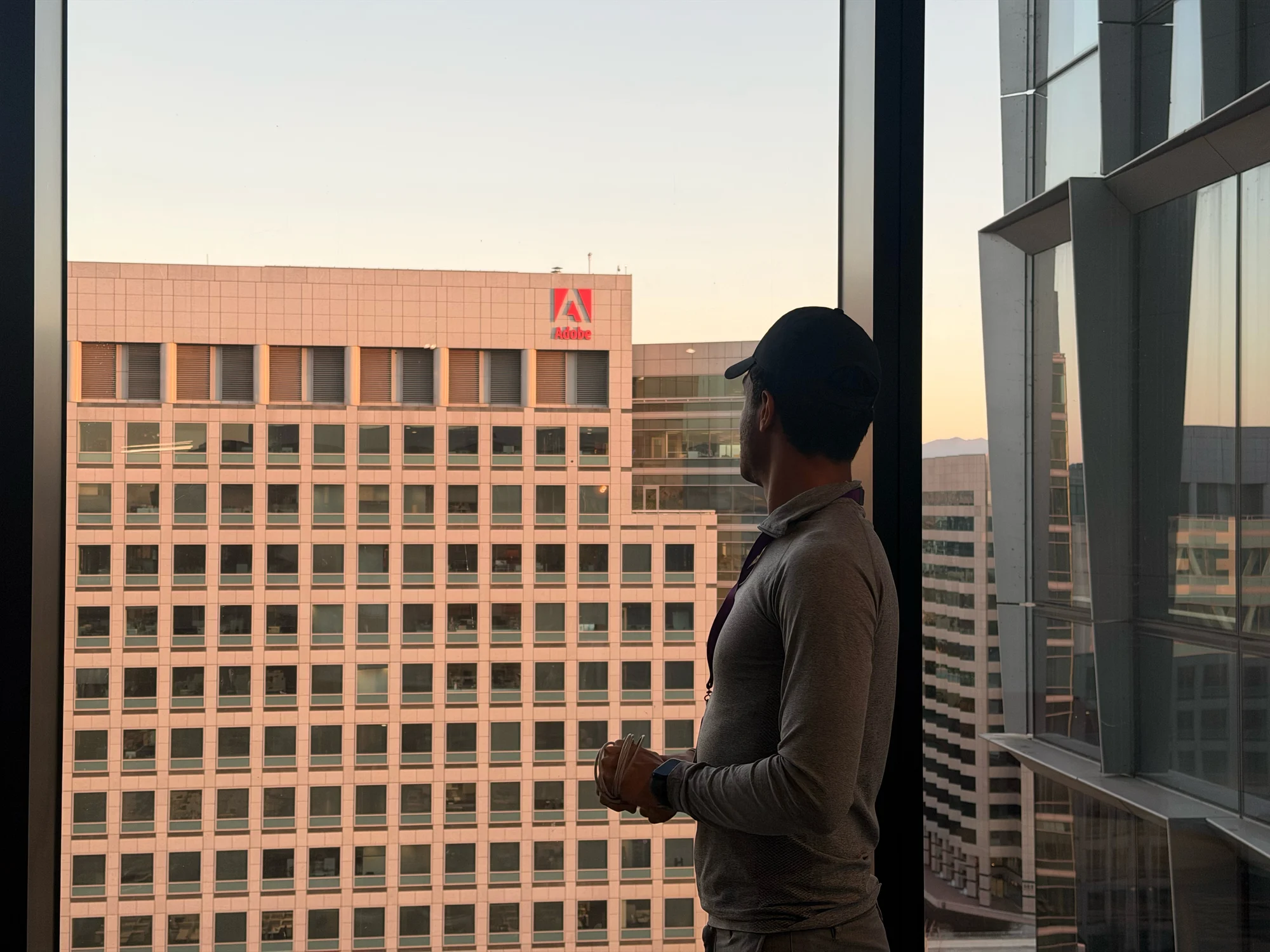 Registro 5 da visita à Adobe em San Jose