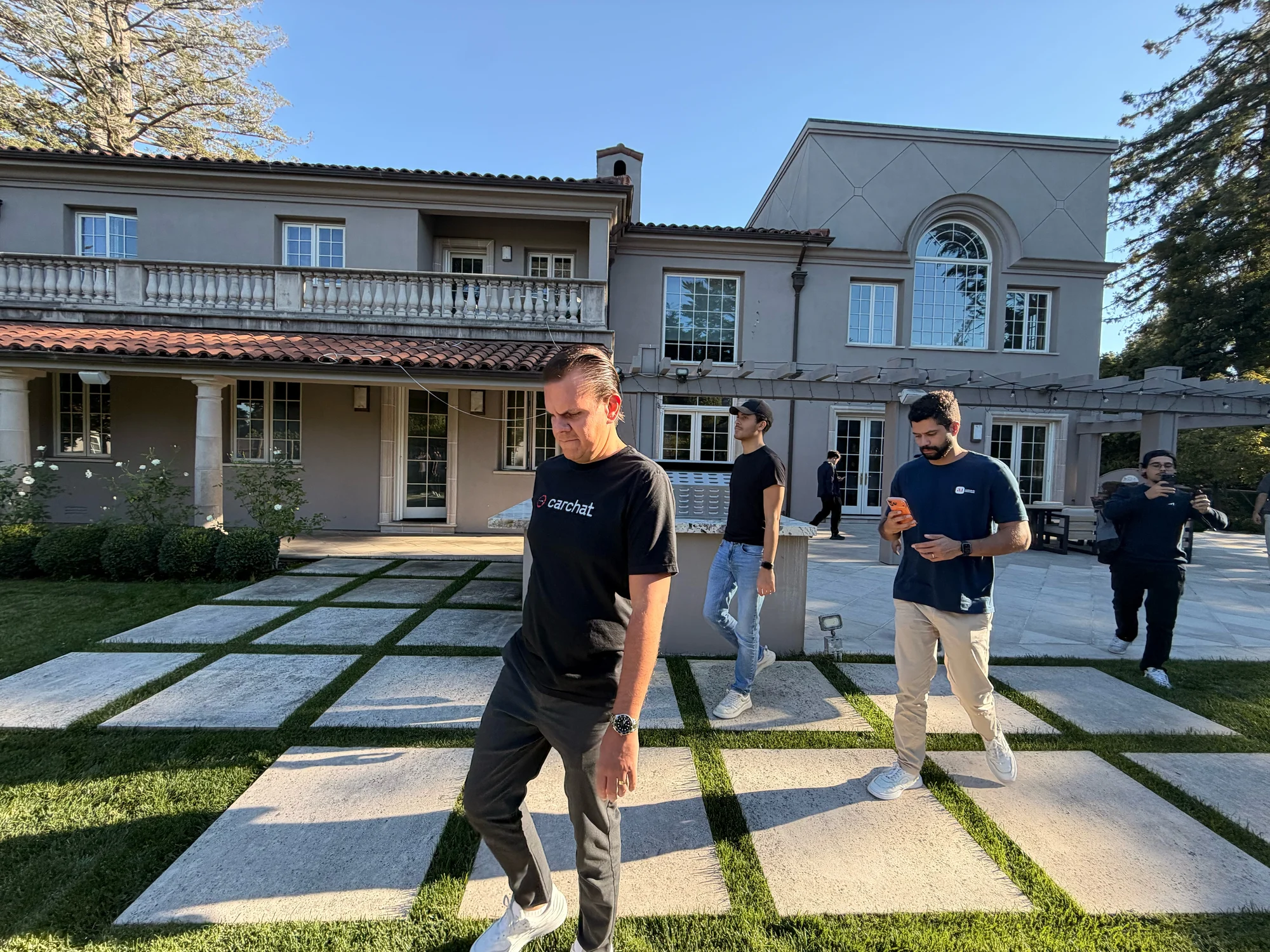 Registro 18 da visita à AGI House em Hillsborough