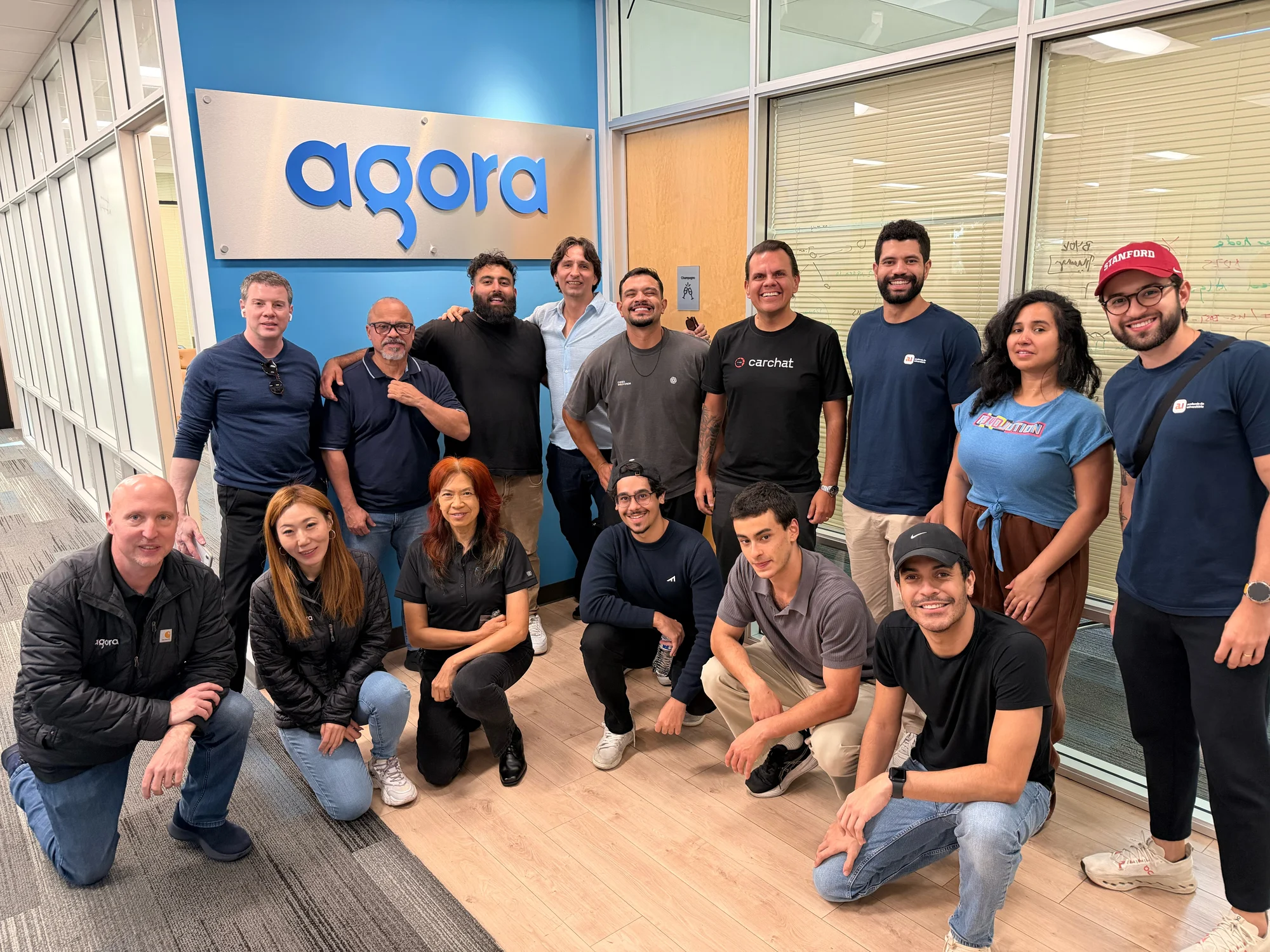 Registro 12 da visita à Agora.io em Santa Clara