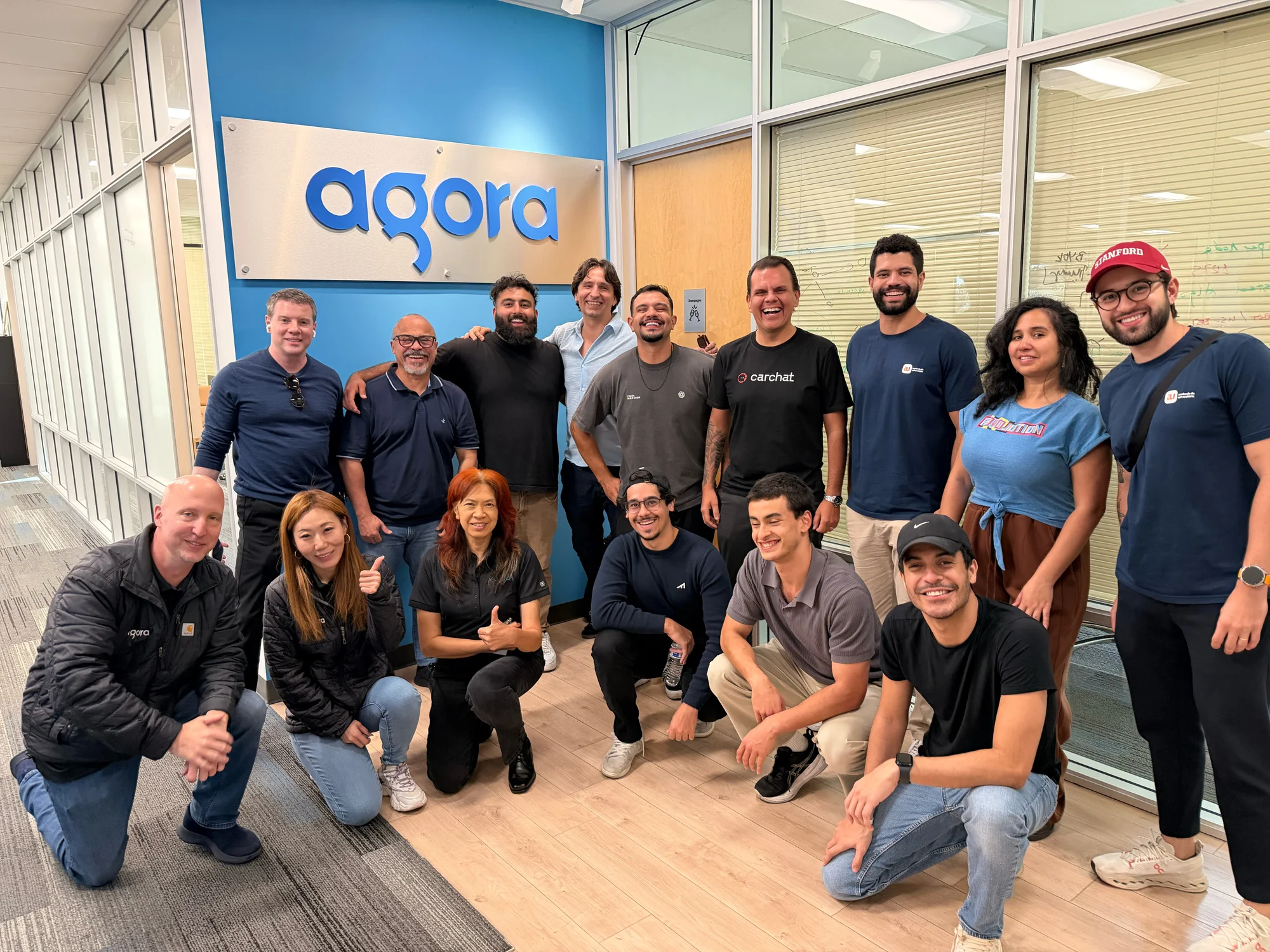 Registro 15 da visita à Agora.io em Santa Clara