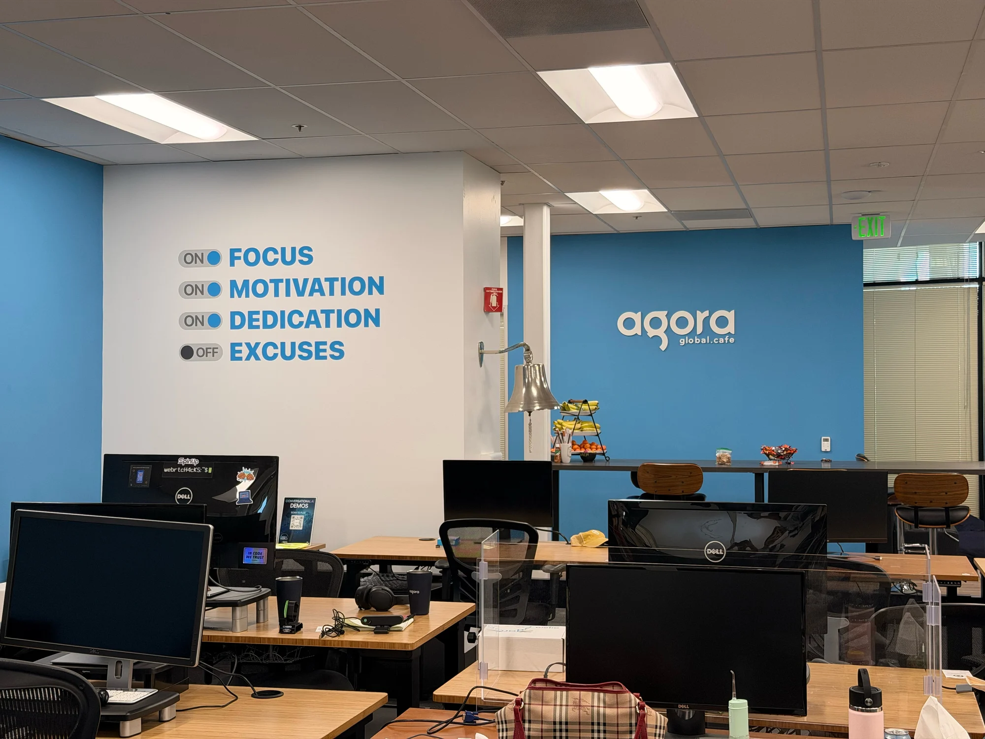 Registro 18 da visita à Agora.io em Santa Clara