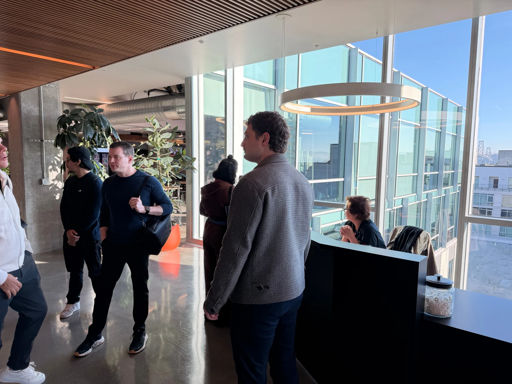 Registro 7 da visita à Brex em San Francisco