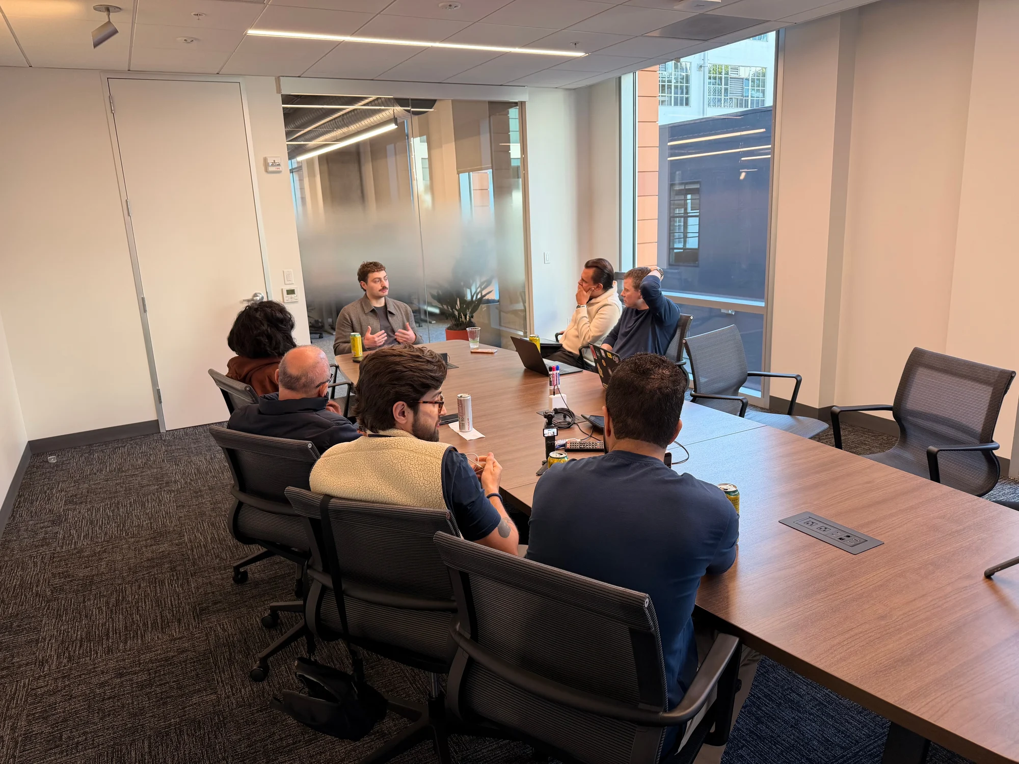 Registro 15 da visita à Brex em San Francisco