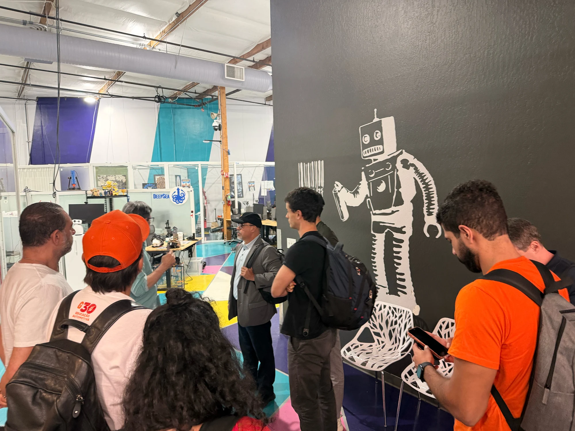 Registro 22 da visita à Circuit Launch em Mountain View