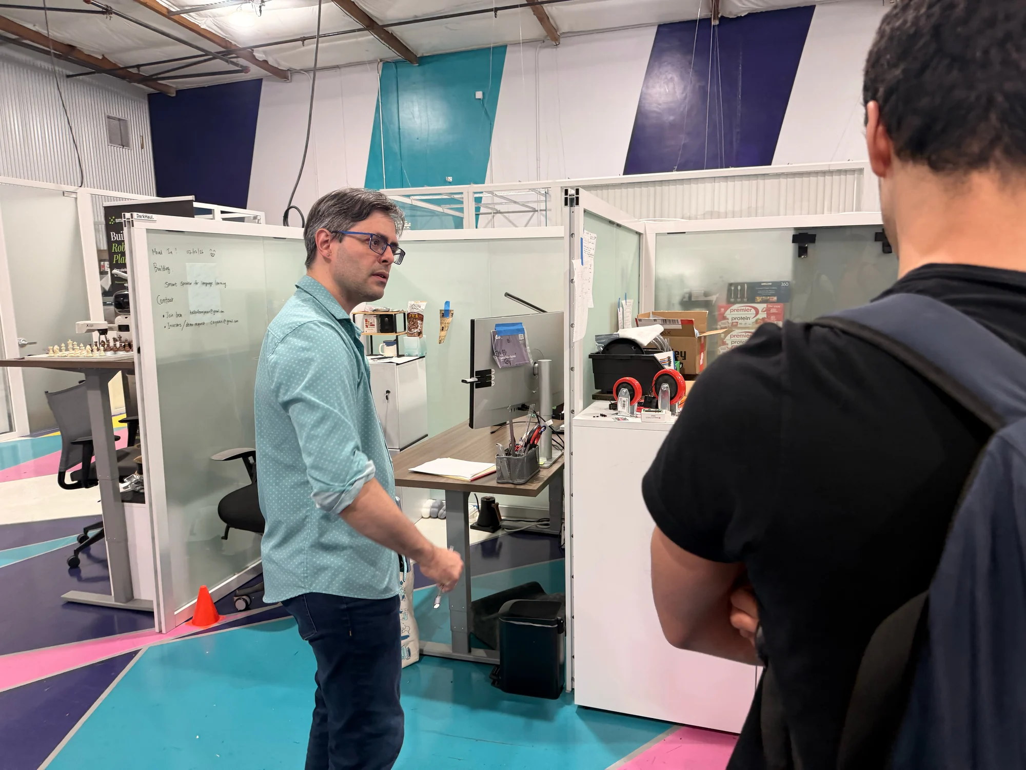 Registro 25 da visita à Circuit Launch em Mountain View