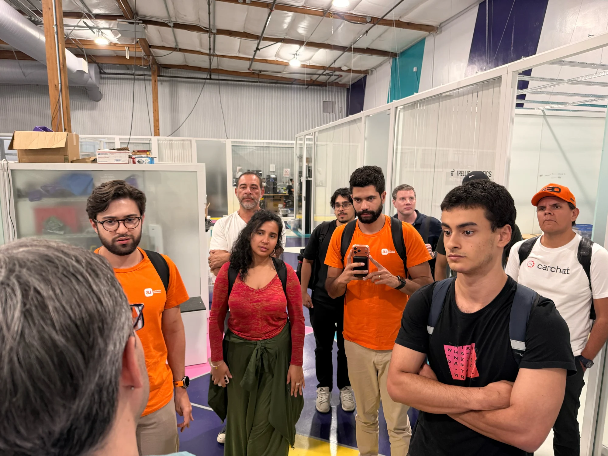 Registro 33 da visita à Circuit Launch em Mountain View