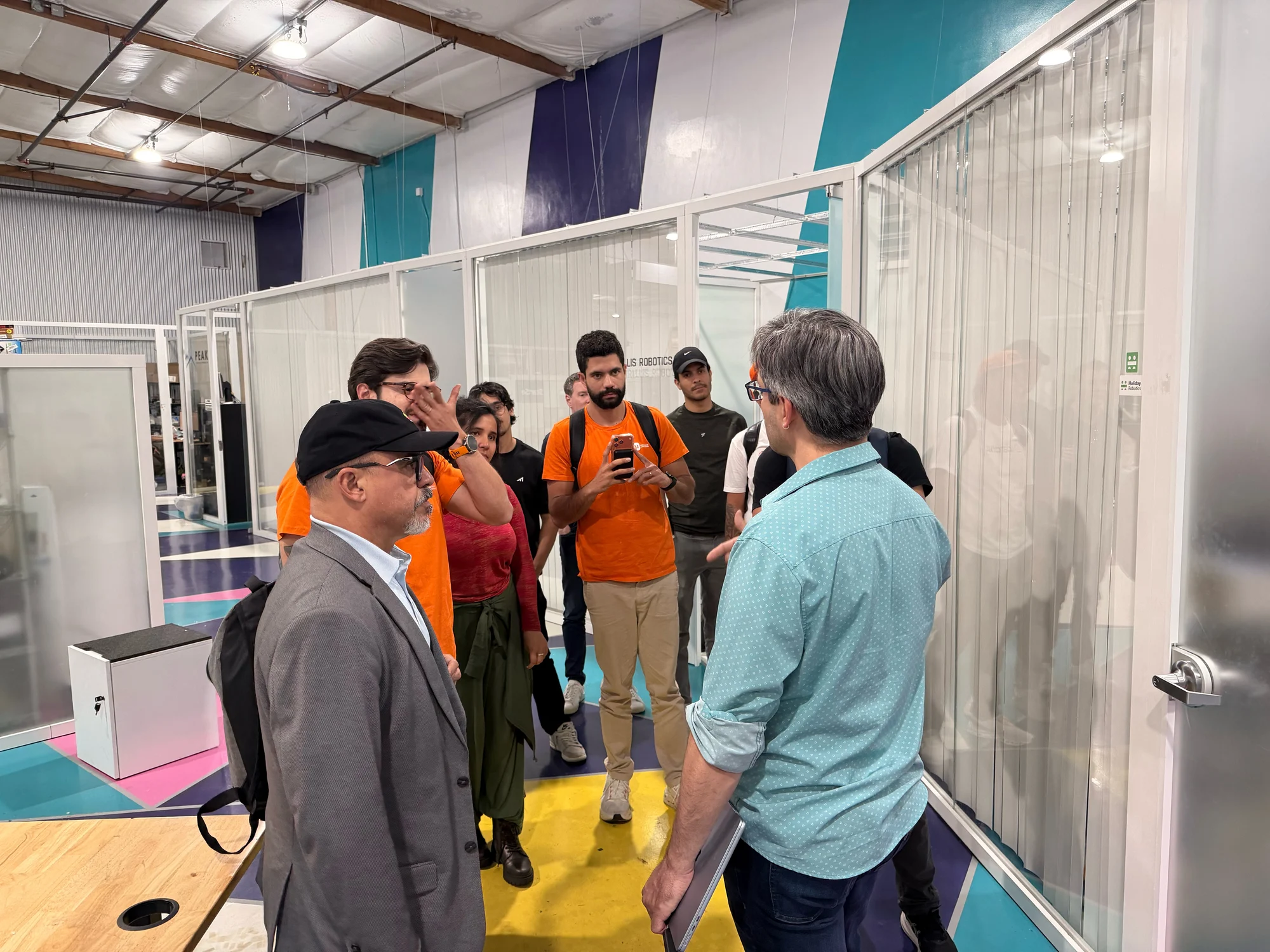 Registro 35 da visita à Circuit Launch em Mountain View