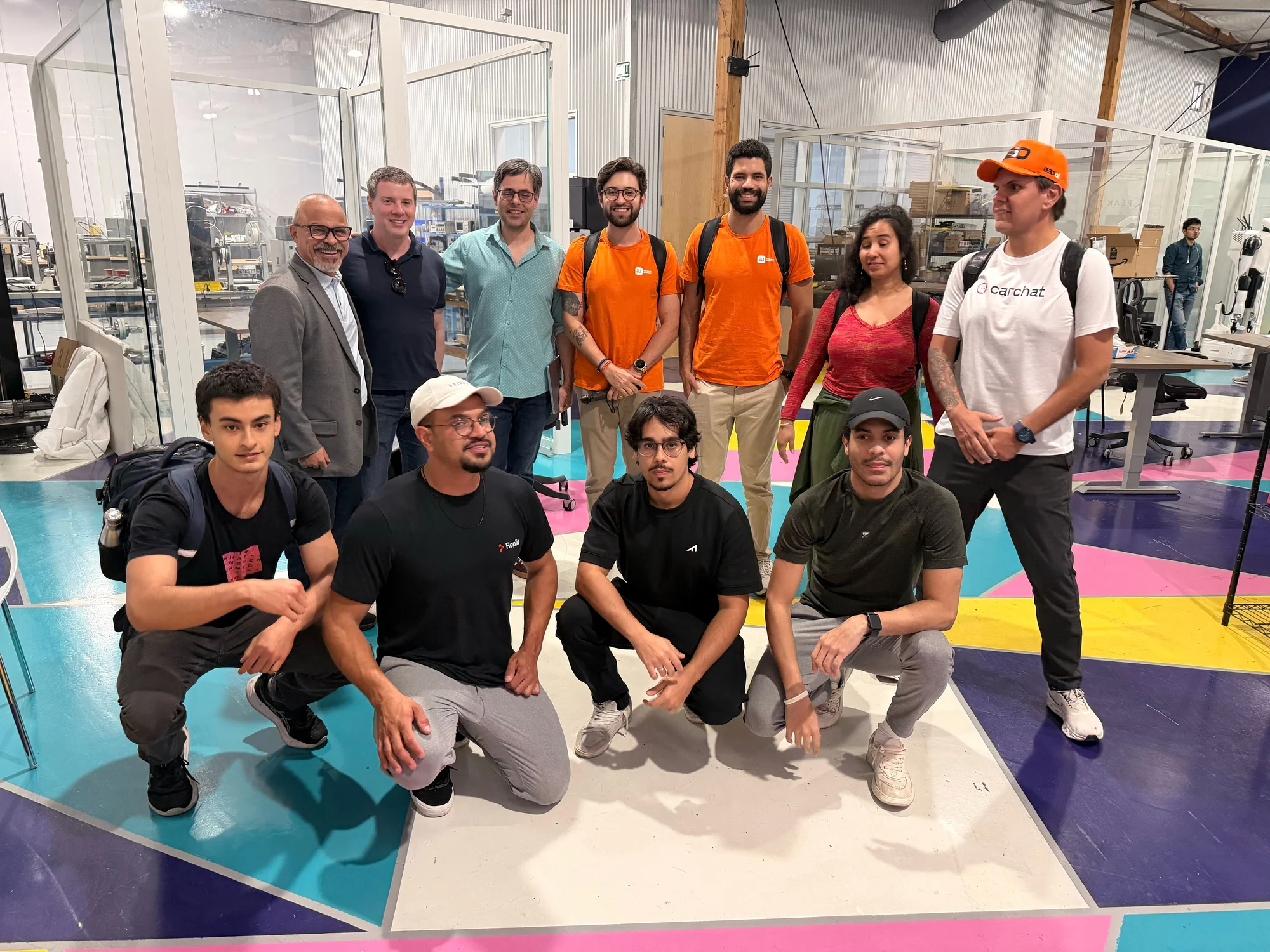 Registro 36 da visita à Circuit Launch em Mountain View