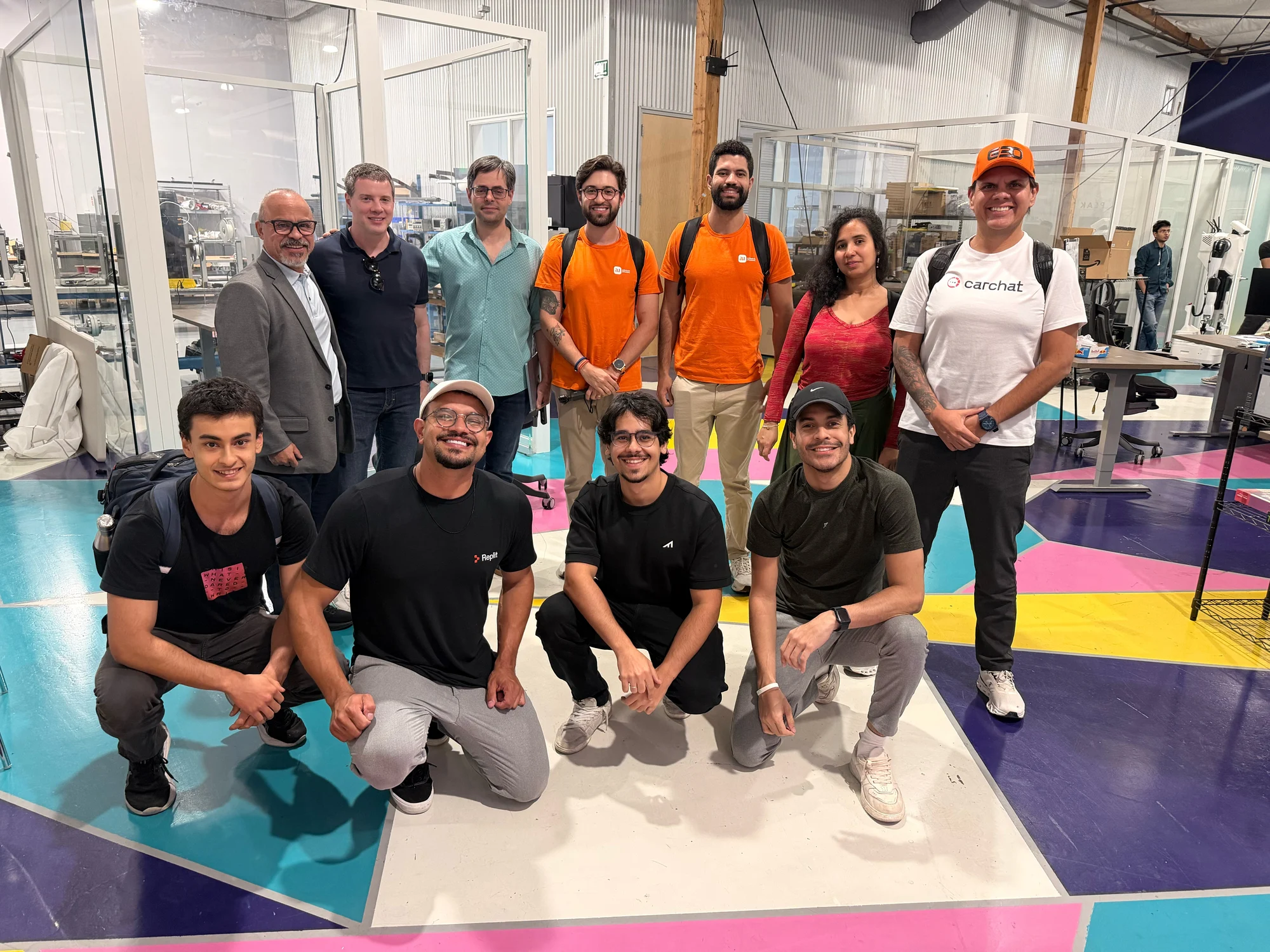 Registro 37 da visita à Circuit Launch em Mountain View