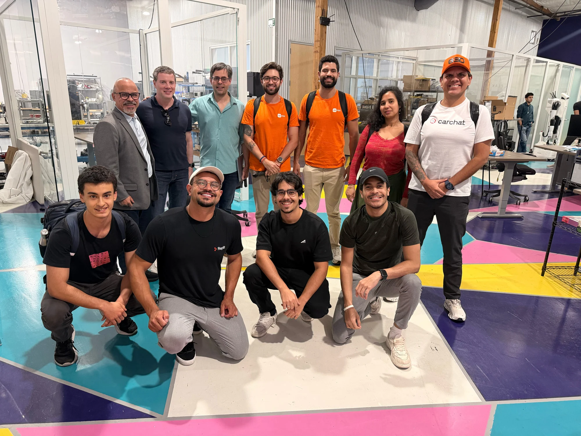 Registro 38 da visita à Circuit Launch em Mountain View