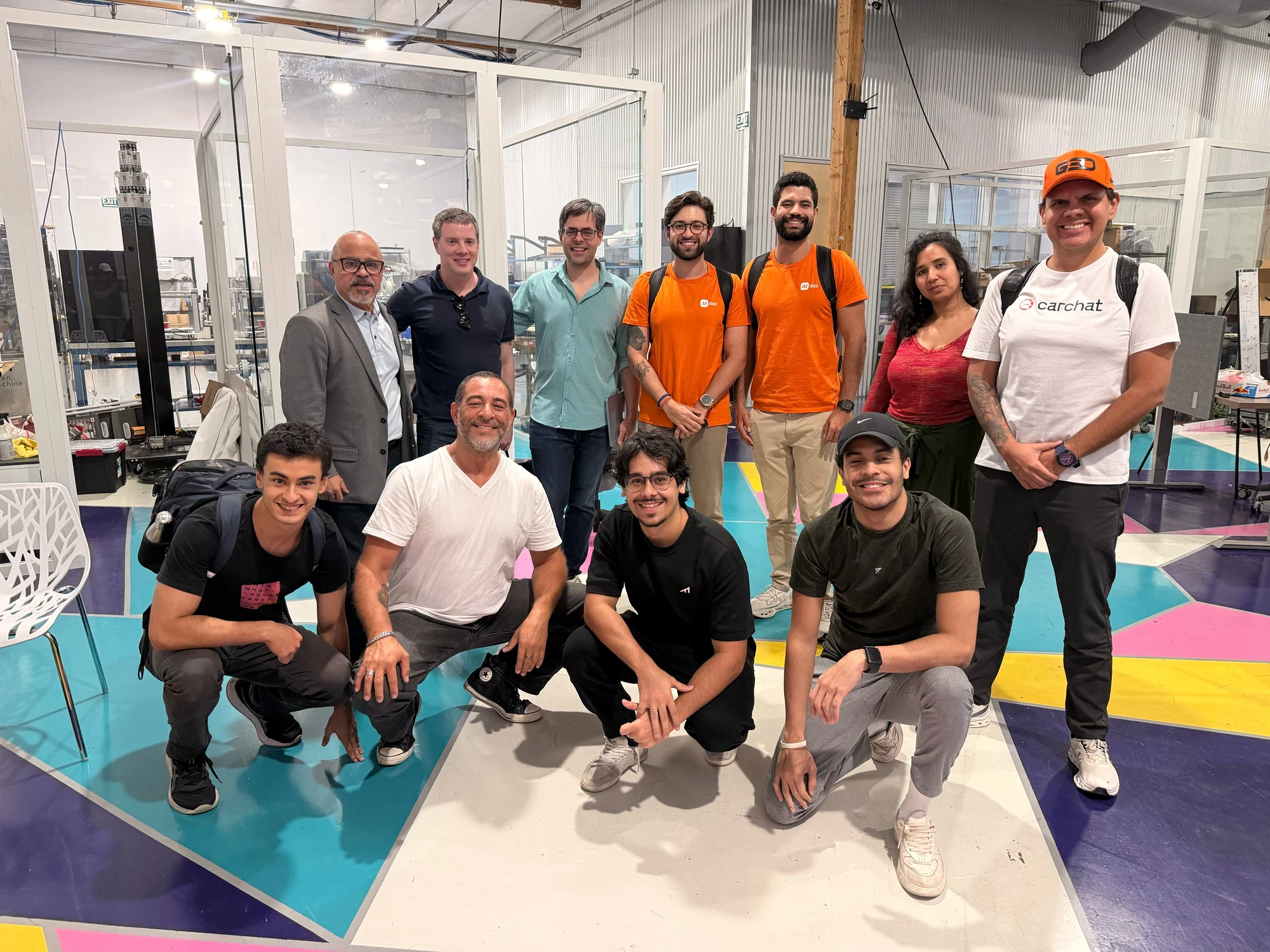 Registro 39 da visita à Circuit Launch em Mountain View
