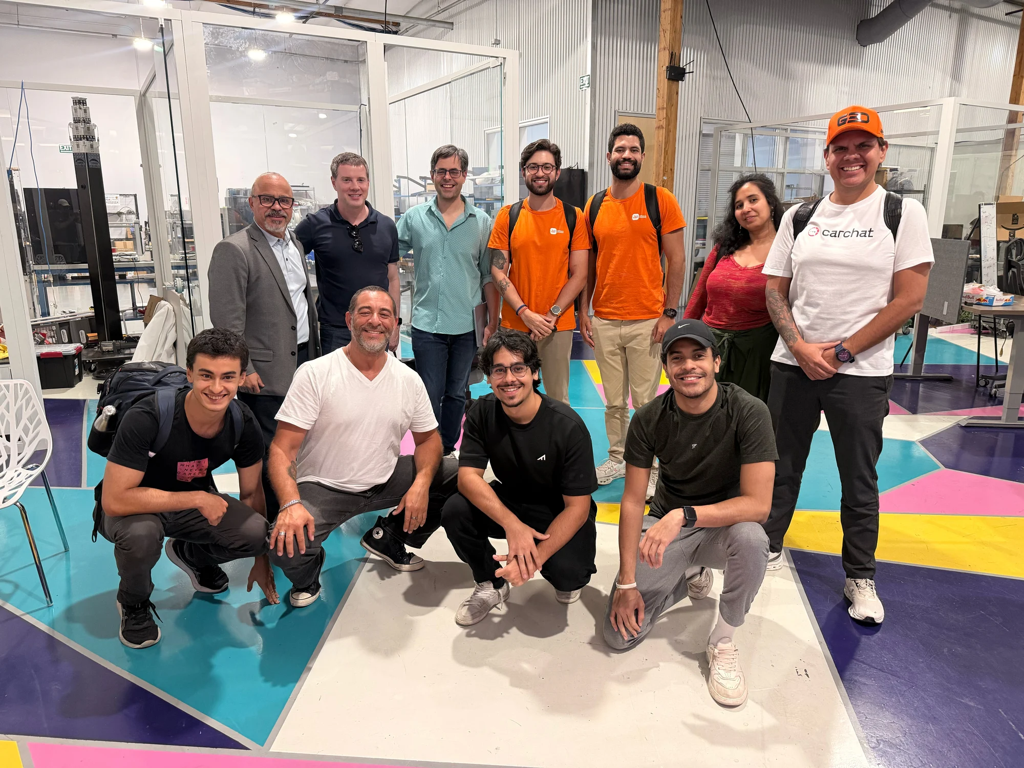 Registro 41 da visita à Circuit Launch em Mountain View
