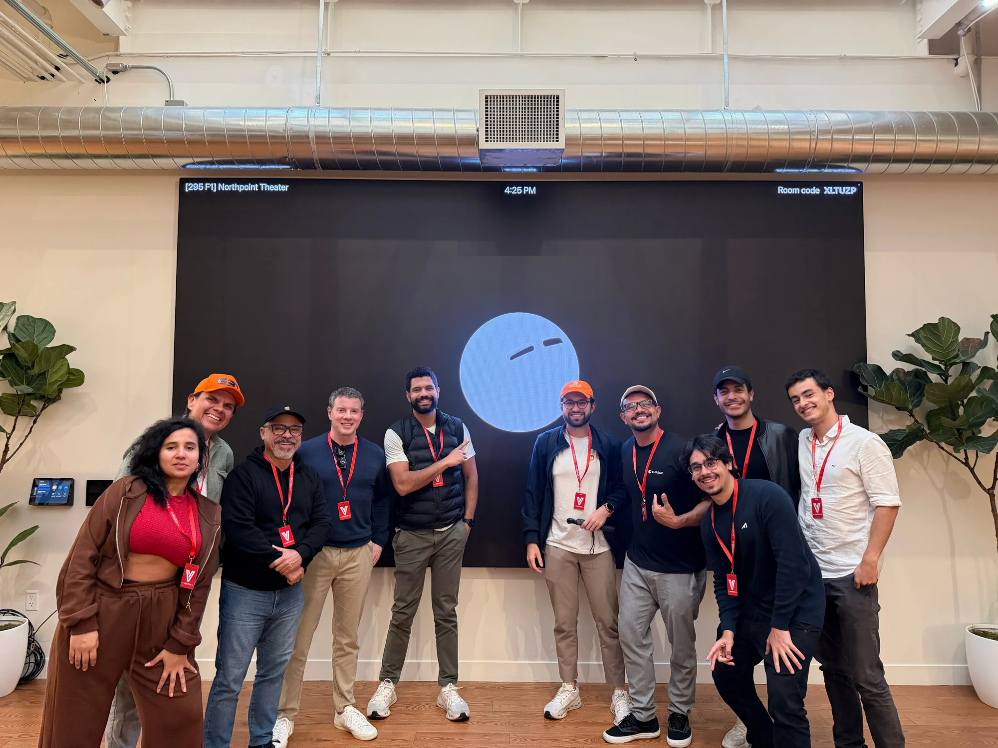 Registro 15 do encontro na Cursor em San Francisco