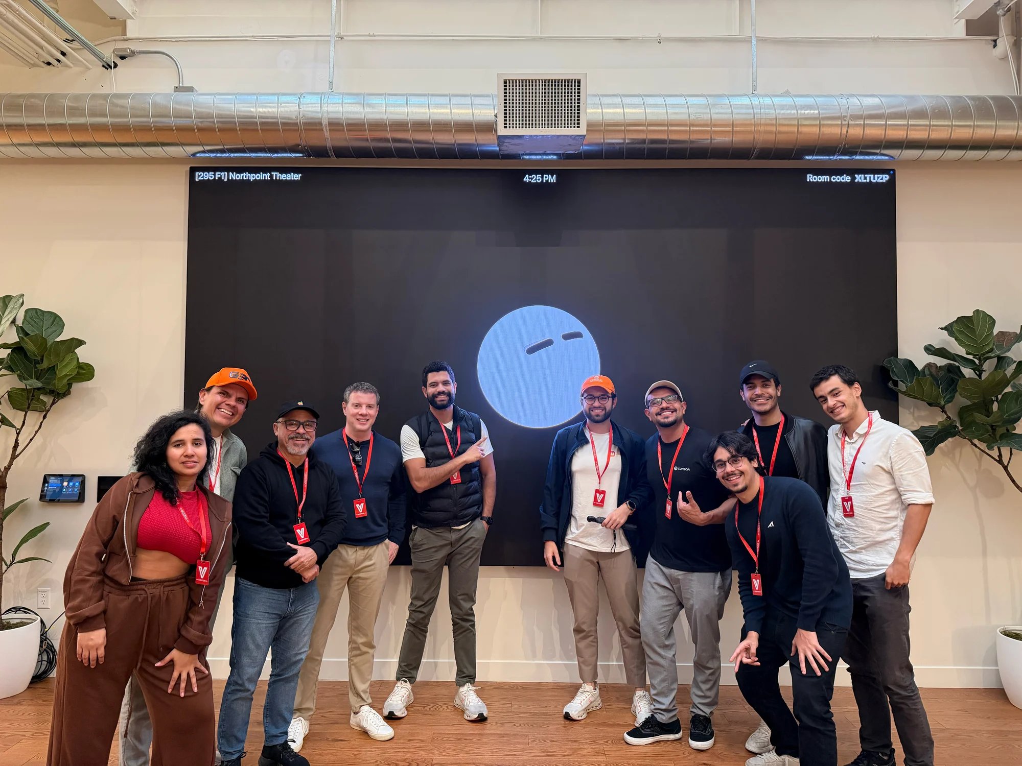 Registro 16 do encontro na Cursor em San Francisco