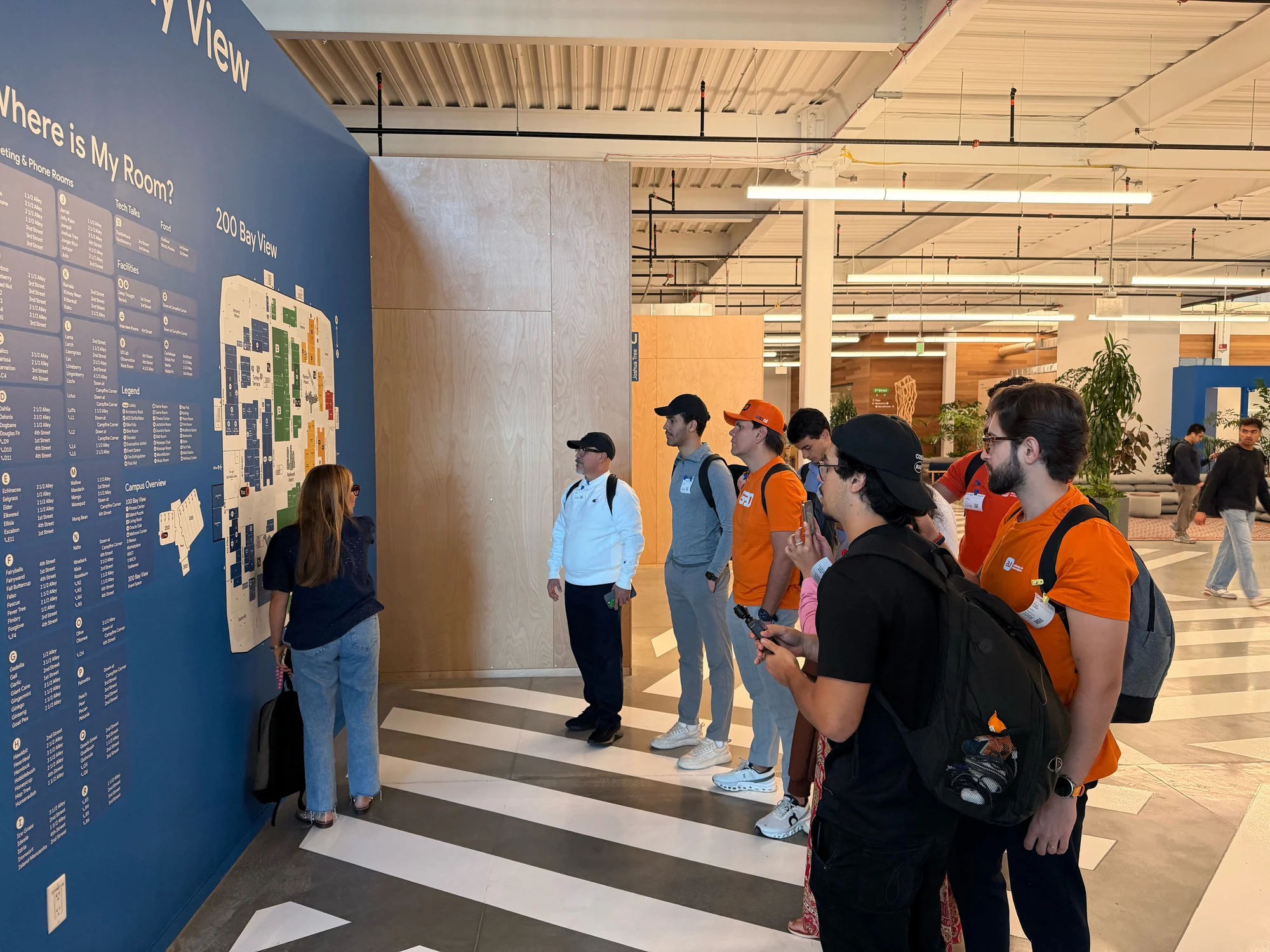 Registro 20 da visita ao Google em Bay View, Mountain View