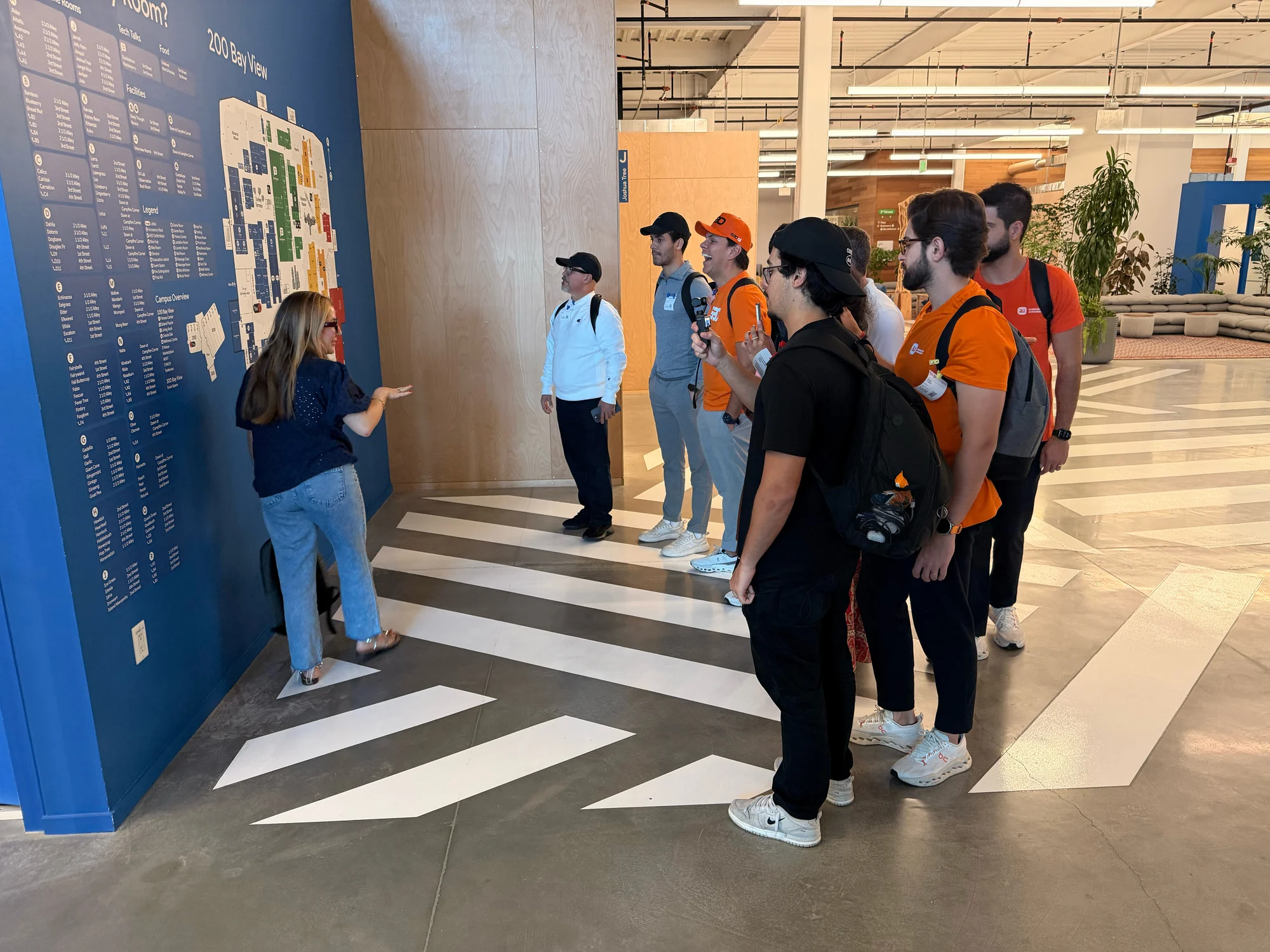 Registro 21 da visita ao Google em Bay View, Mountain View
