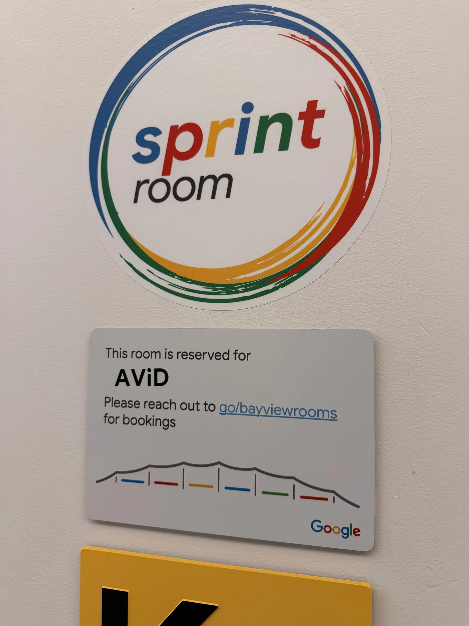 Registro 25 da visita ao Google em Bay View, Mountain View