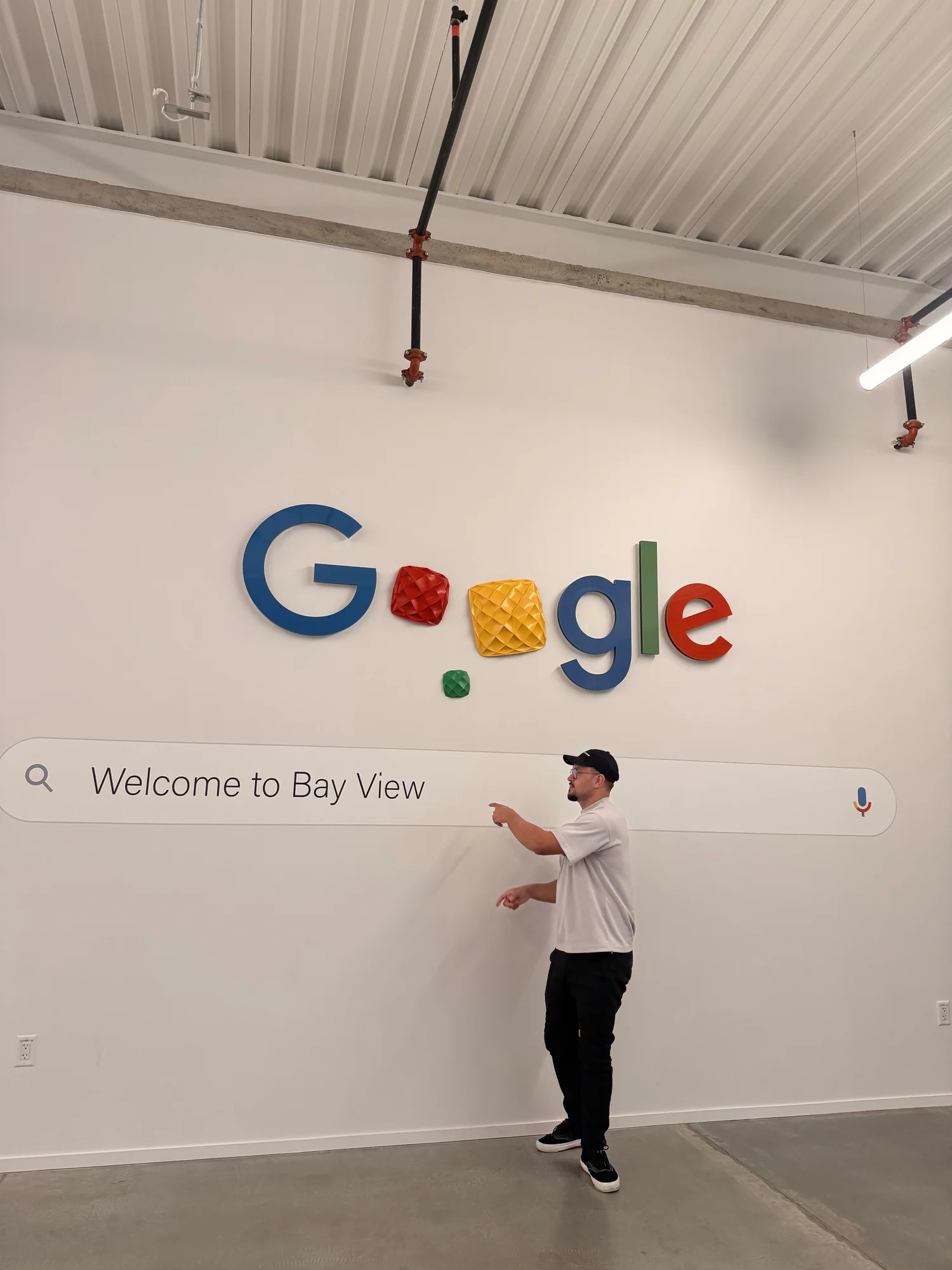 Registro 31 da visita ao Google em Bay View, Mountain View