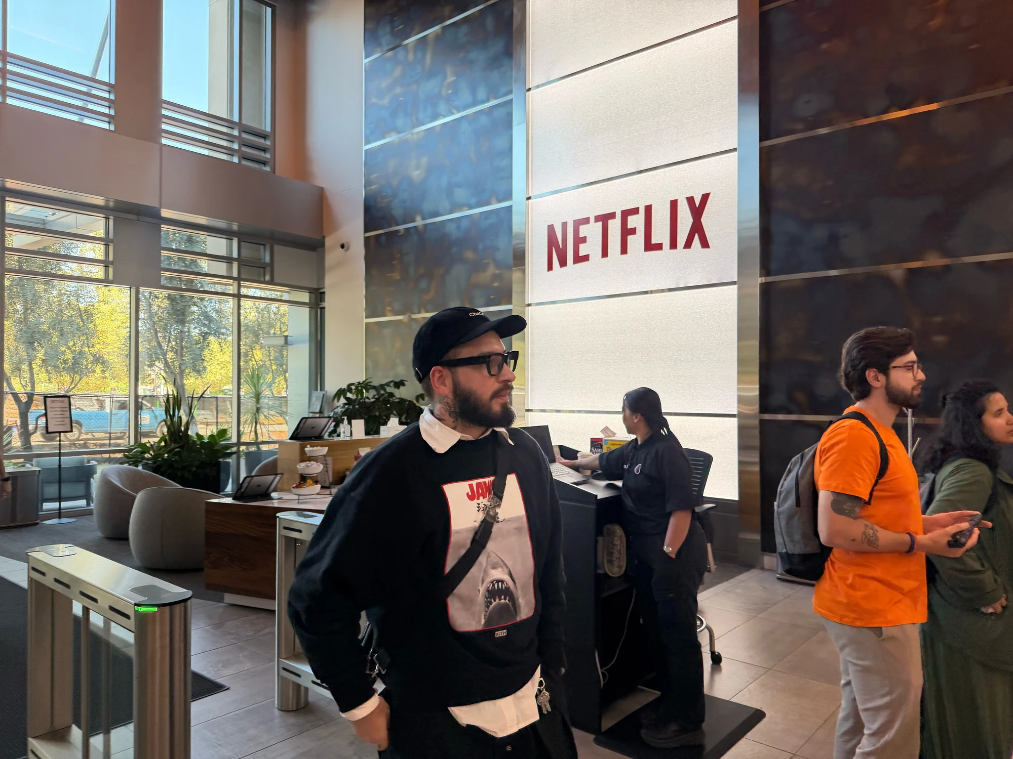 Registro 5 da visita à Netflix em Los Gatos