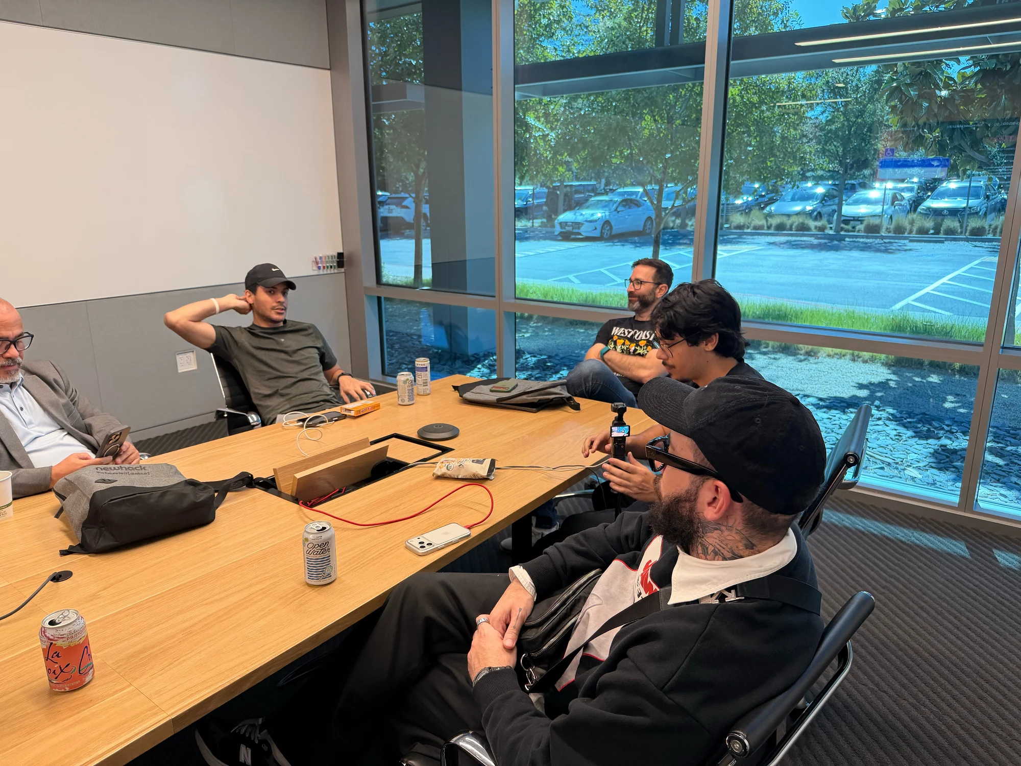 Registro 25 da visita à Netflix em Los Gatos