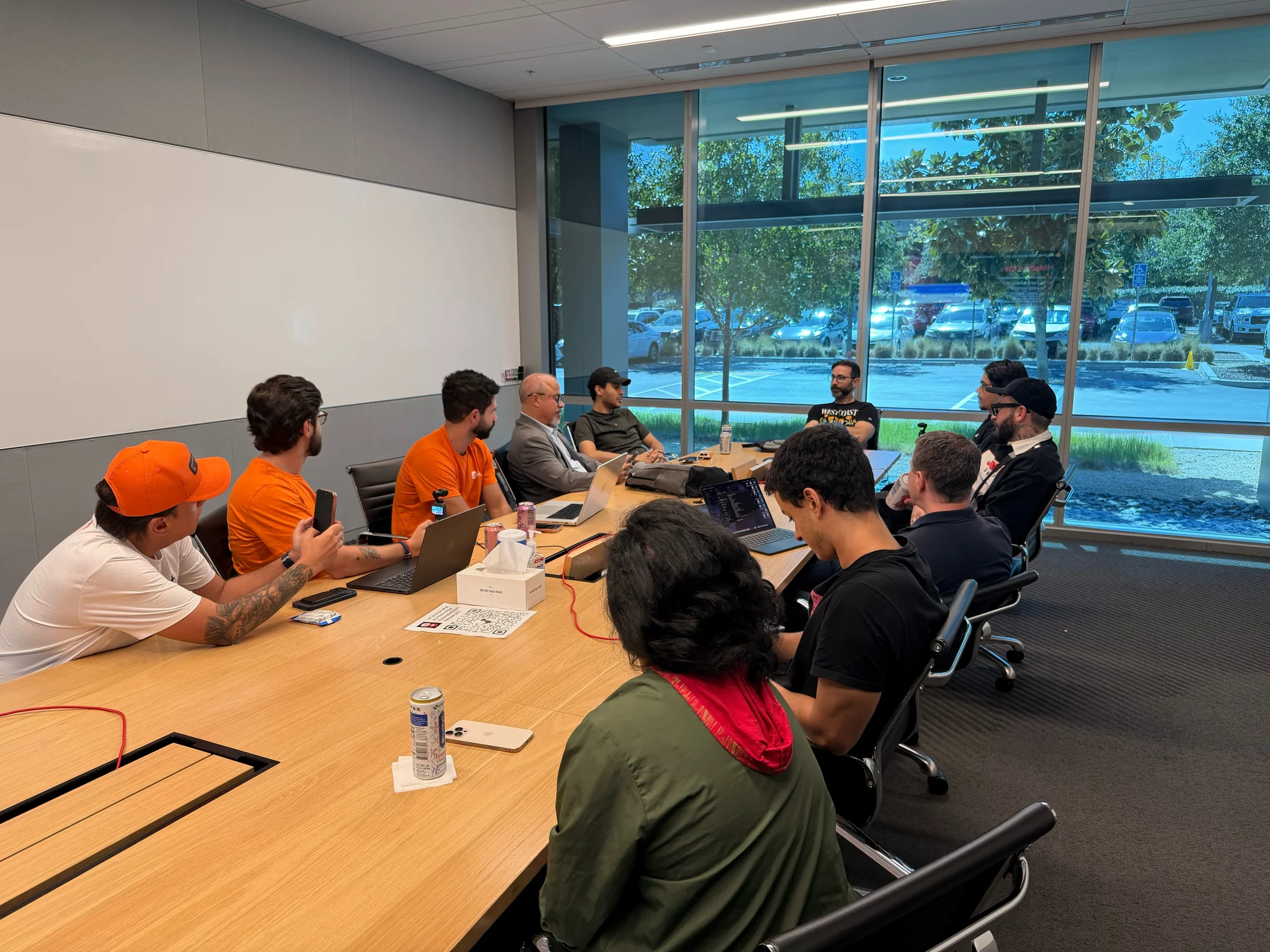 Registro 27 da visita à Netflix em Los Gatos