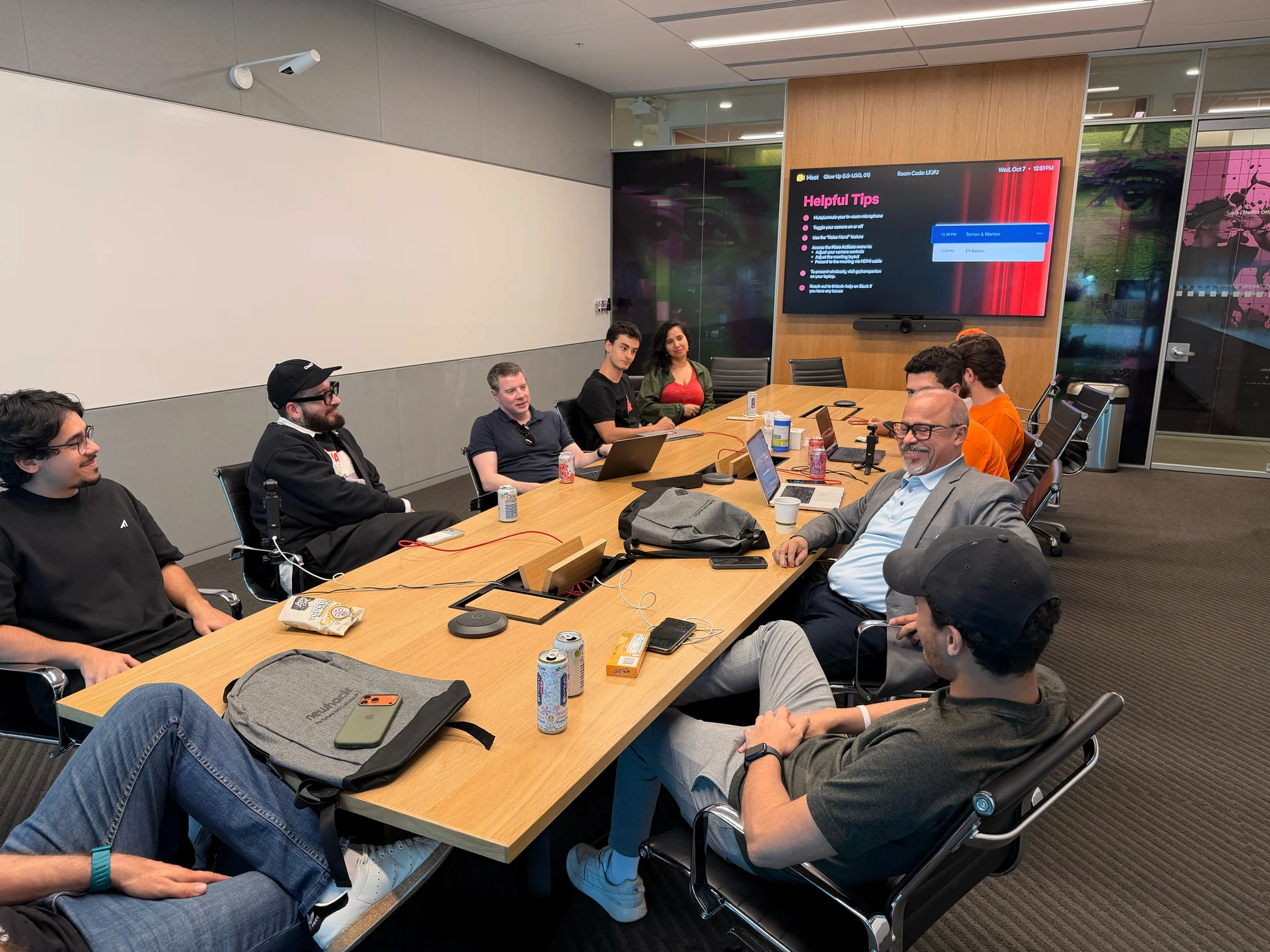Registro 30 da visita à Netflix em Los Gatos