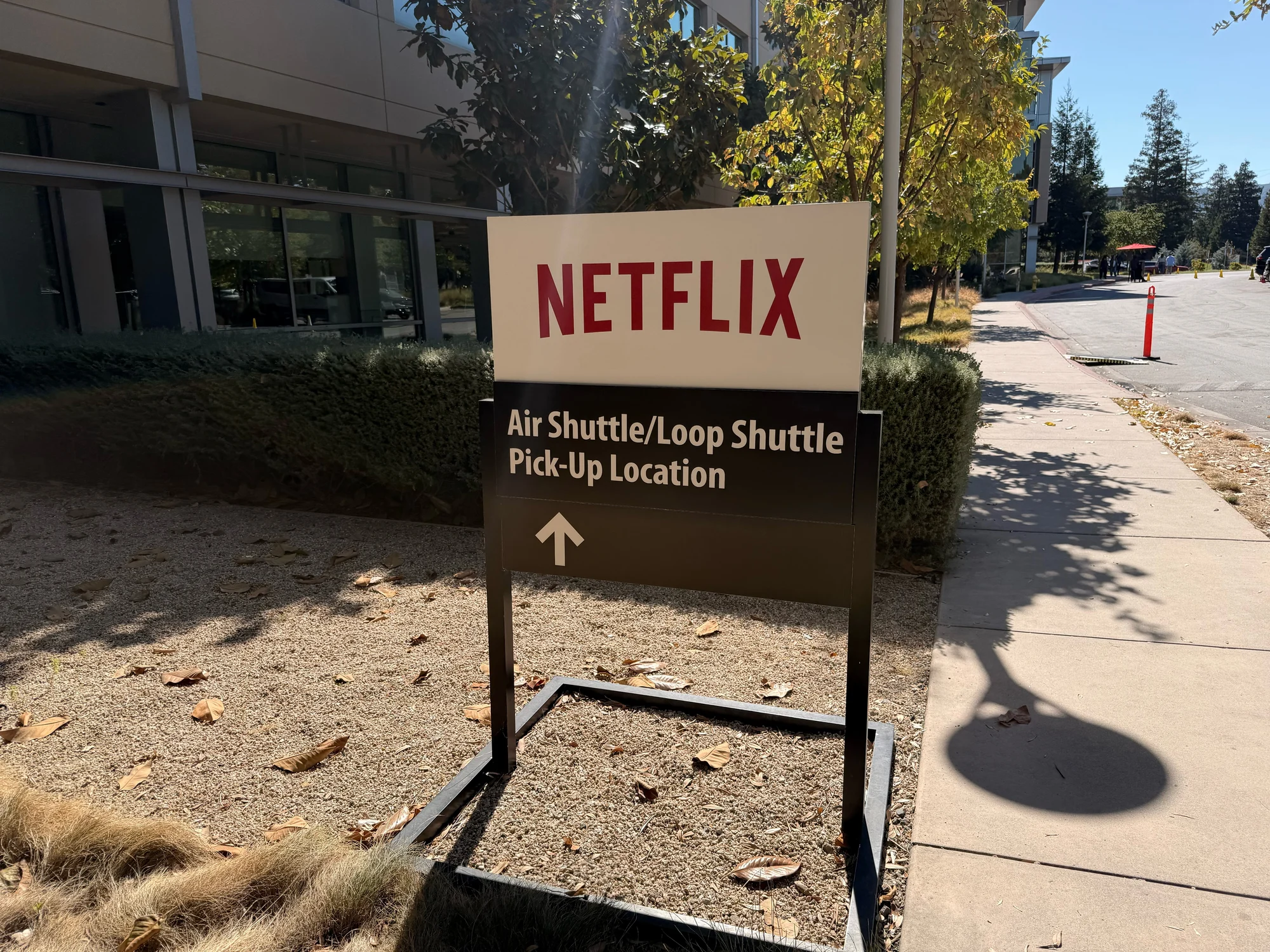 Registro 34 da visita à Netflix em Los Gatos
