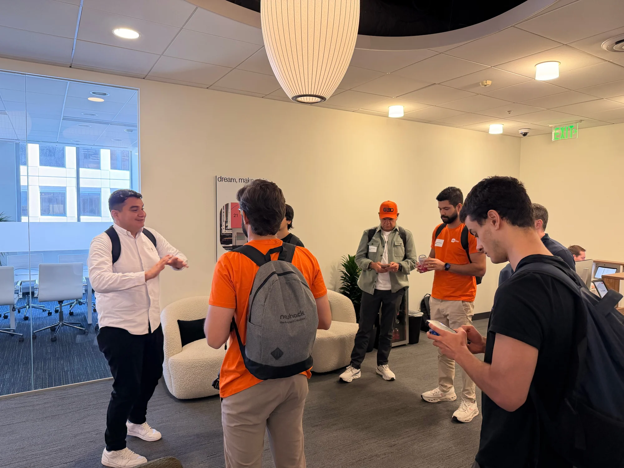 Registro 3 da visita à Replit em Foster City