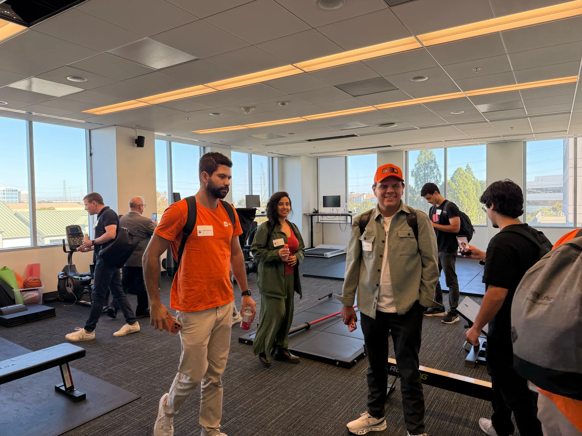 Registro 5 da visita à Replit em Foster City