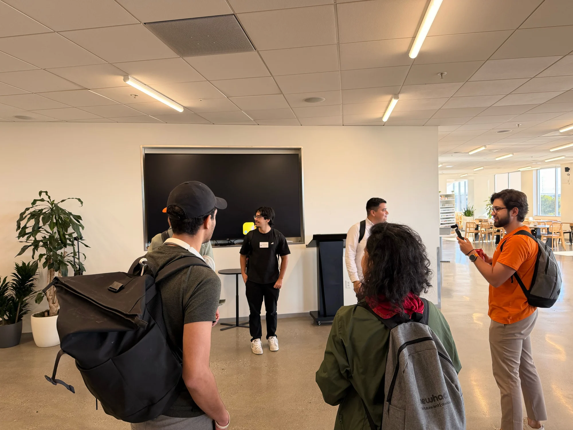 Registro 9 da visita à Replit em Foster City