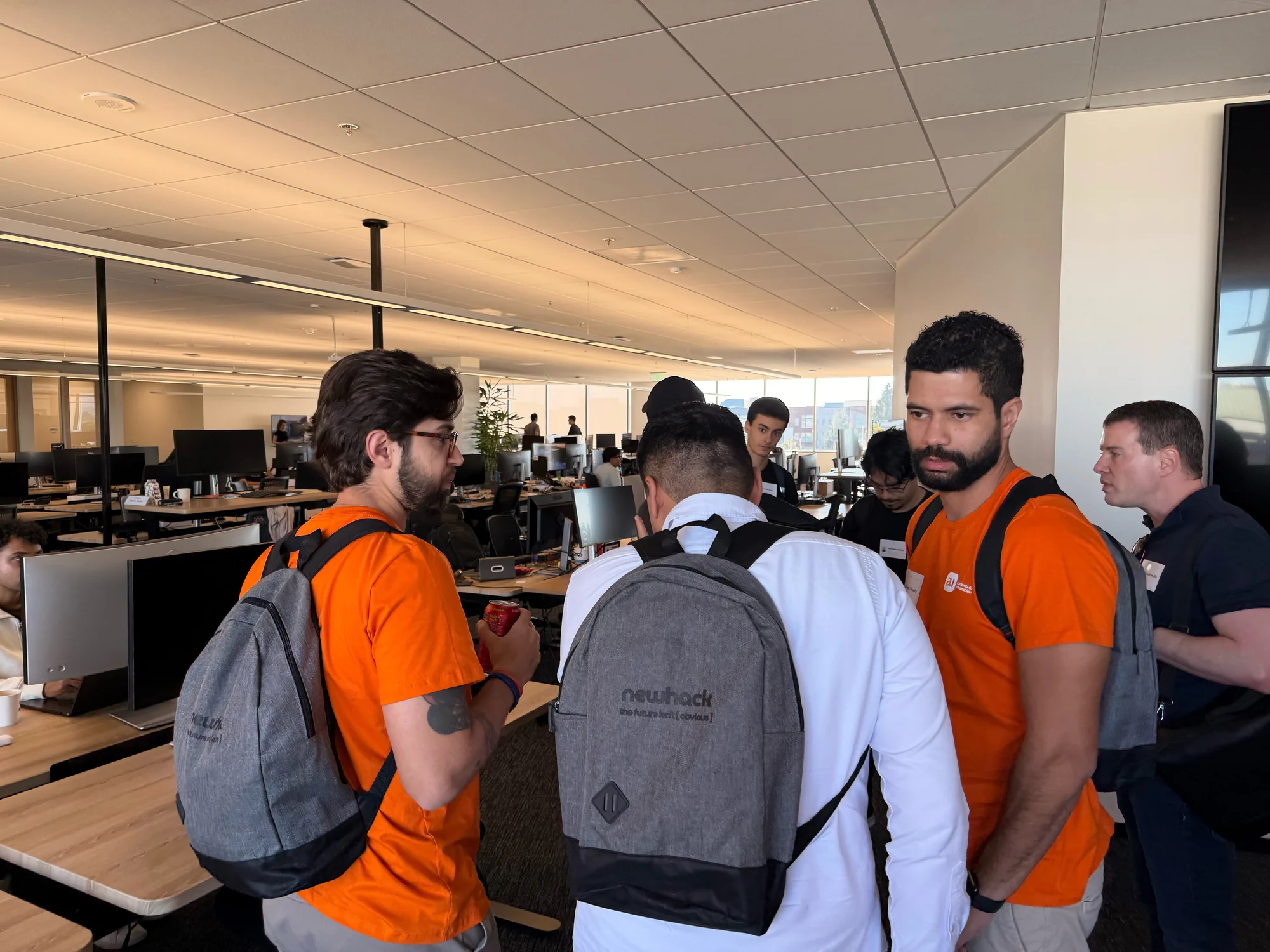 Registro 11 da visita à Replit em Foster City