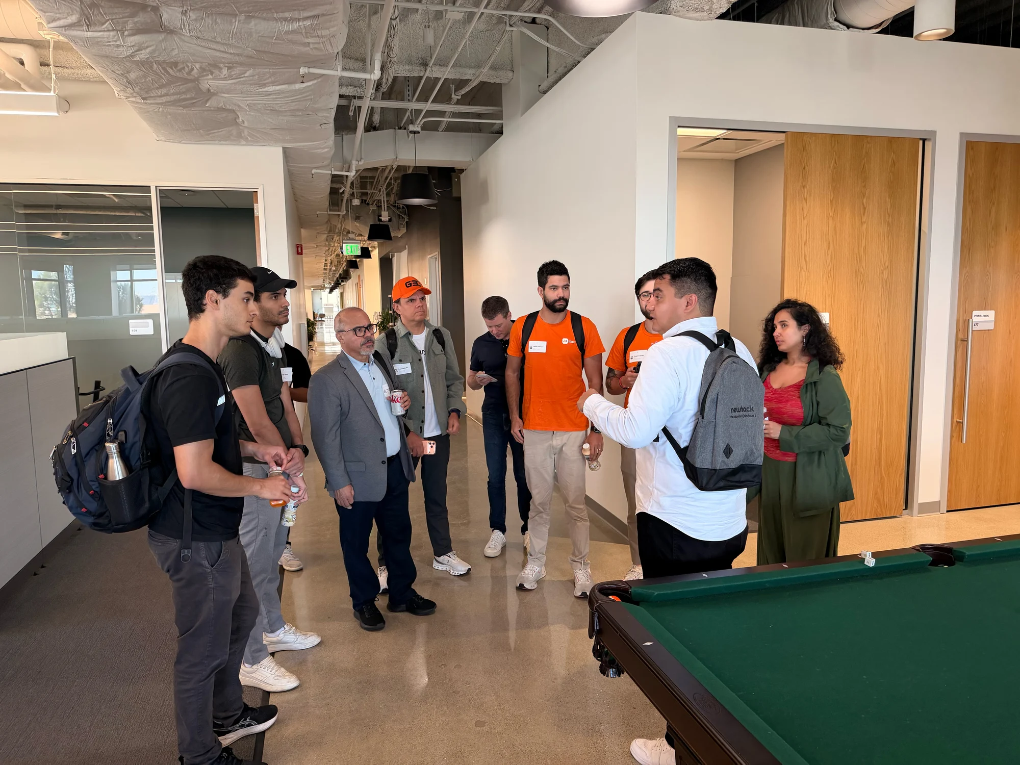 Registro 14 da visita à Replit em Foster City
