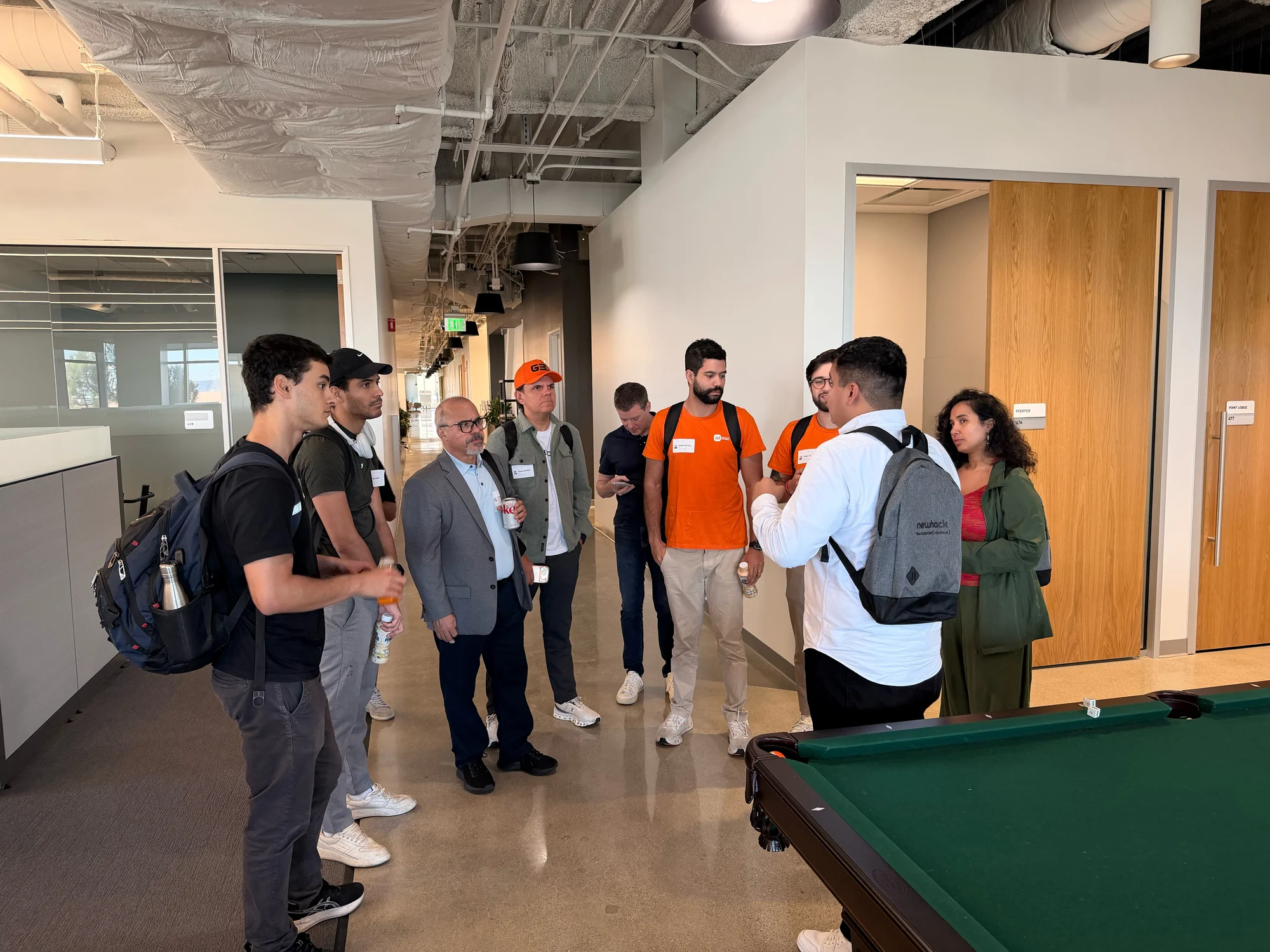 Registro 15 da visita à Replit em Foster City
