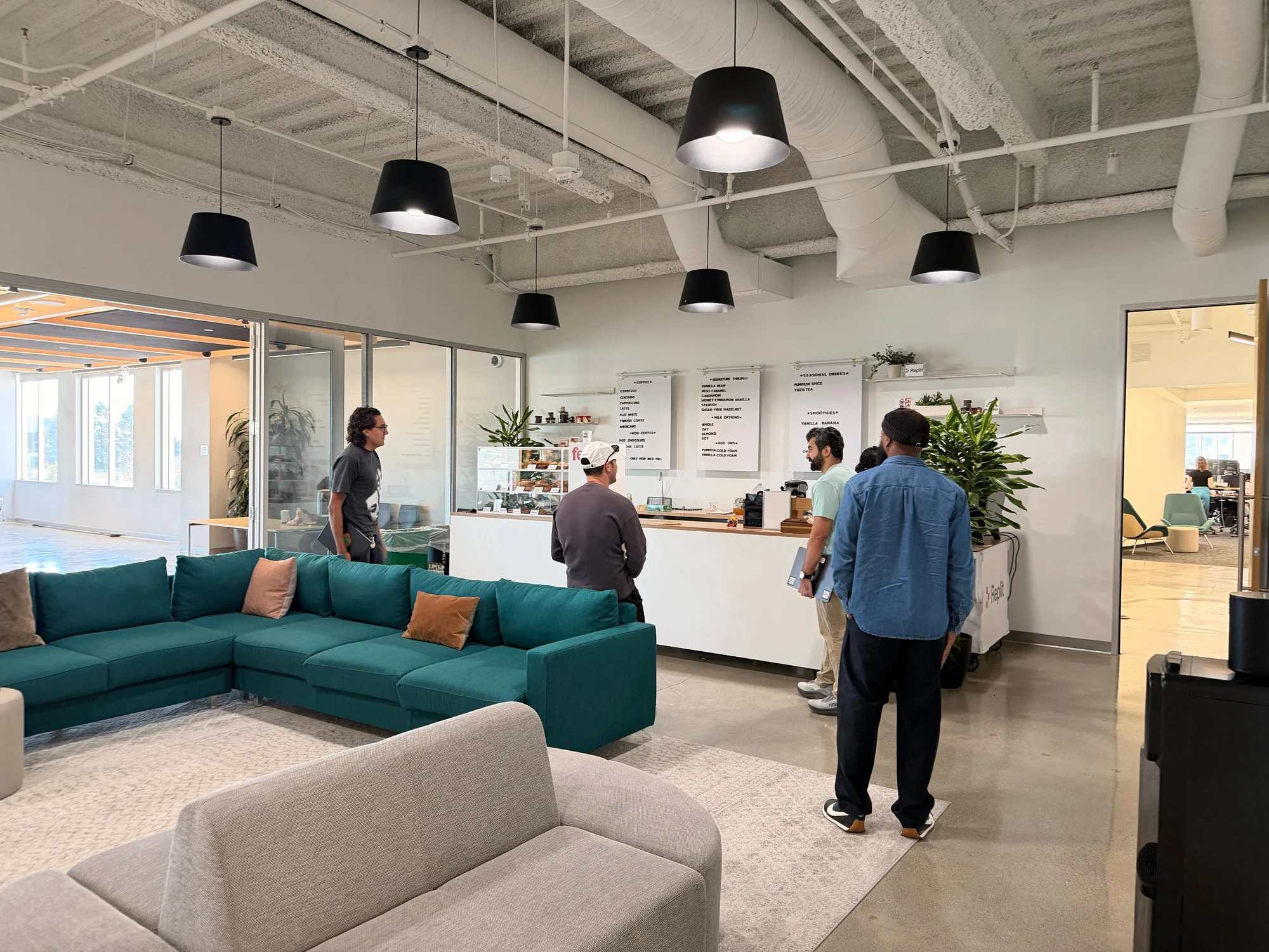 Registro 16 da visita à Replit em Foster City