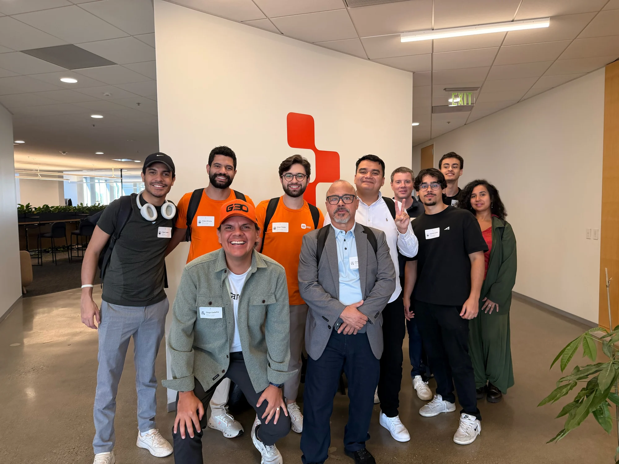 Registro 23 da visita à Replit em Foster City