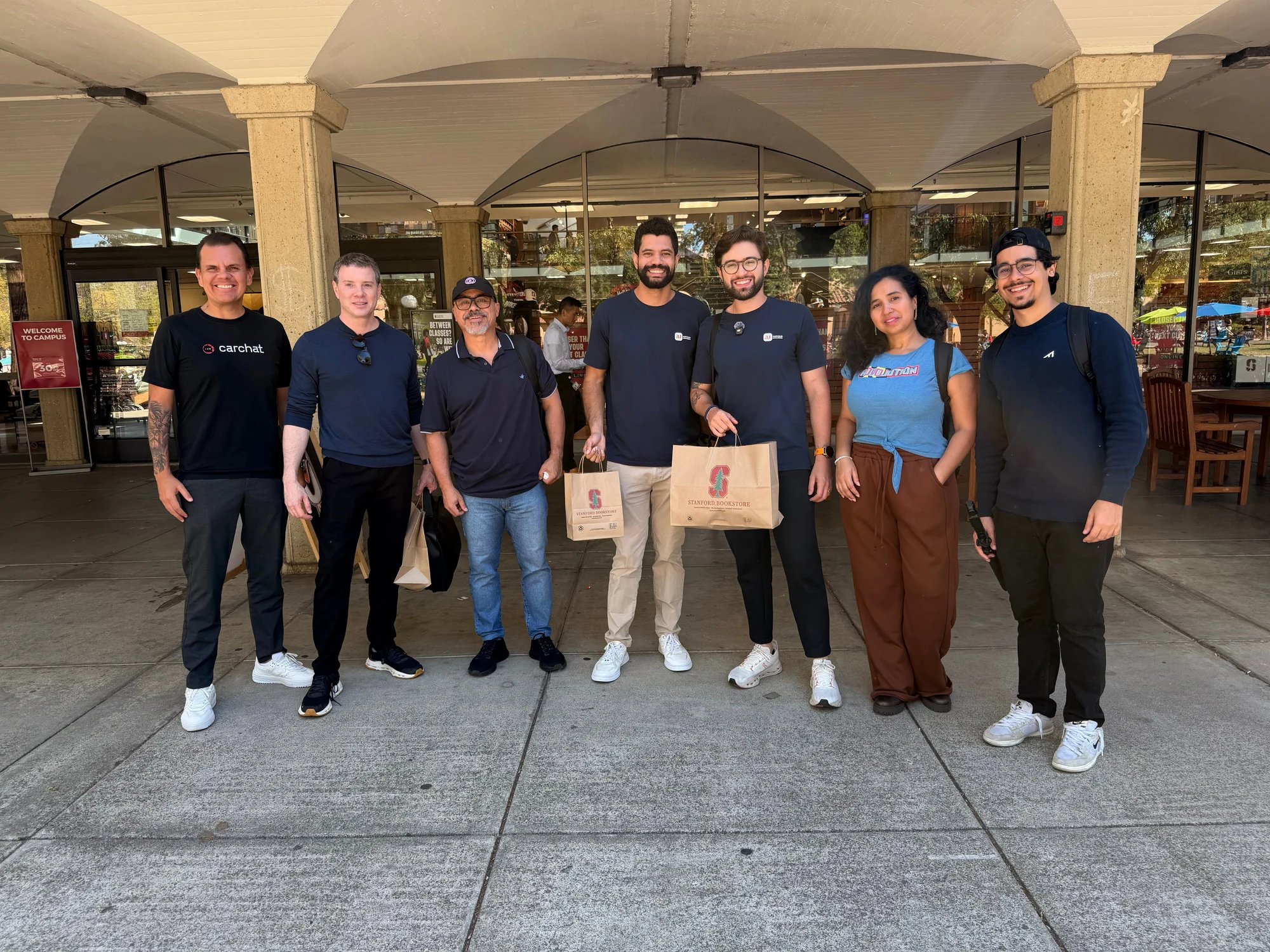 Registro 7 da visita a Stanford em Palo Alto