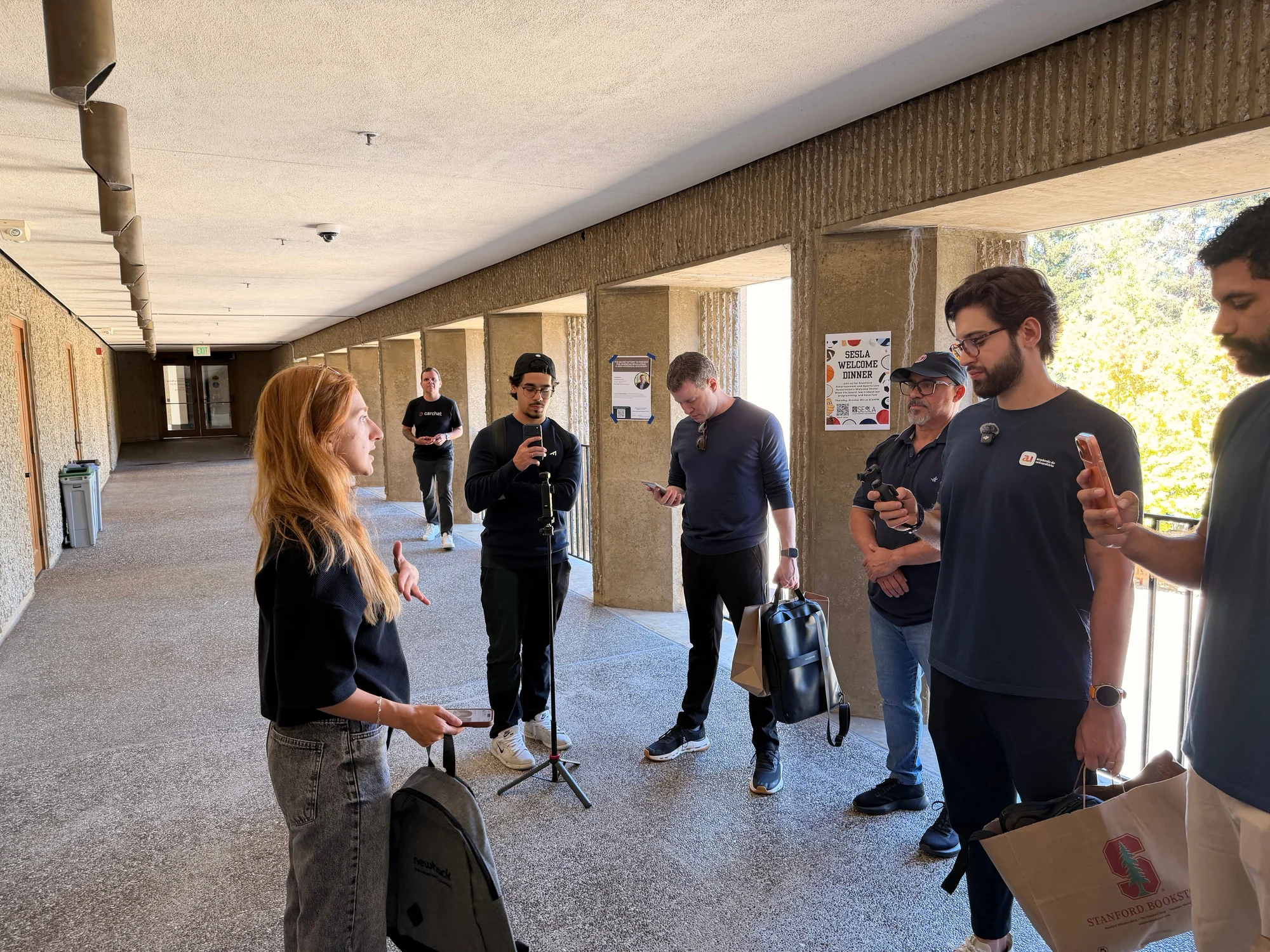 Registro 41 da visita a Stanford em Palo Alto